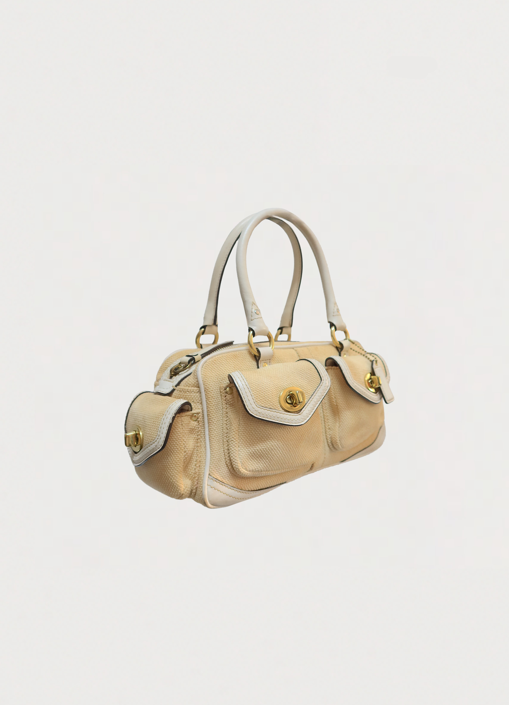 LEGACY COTTON TWILL GALLERY SATCHEL BAG