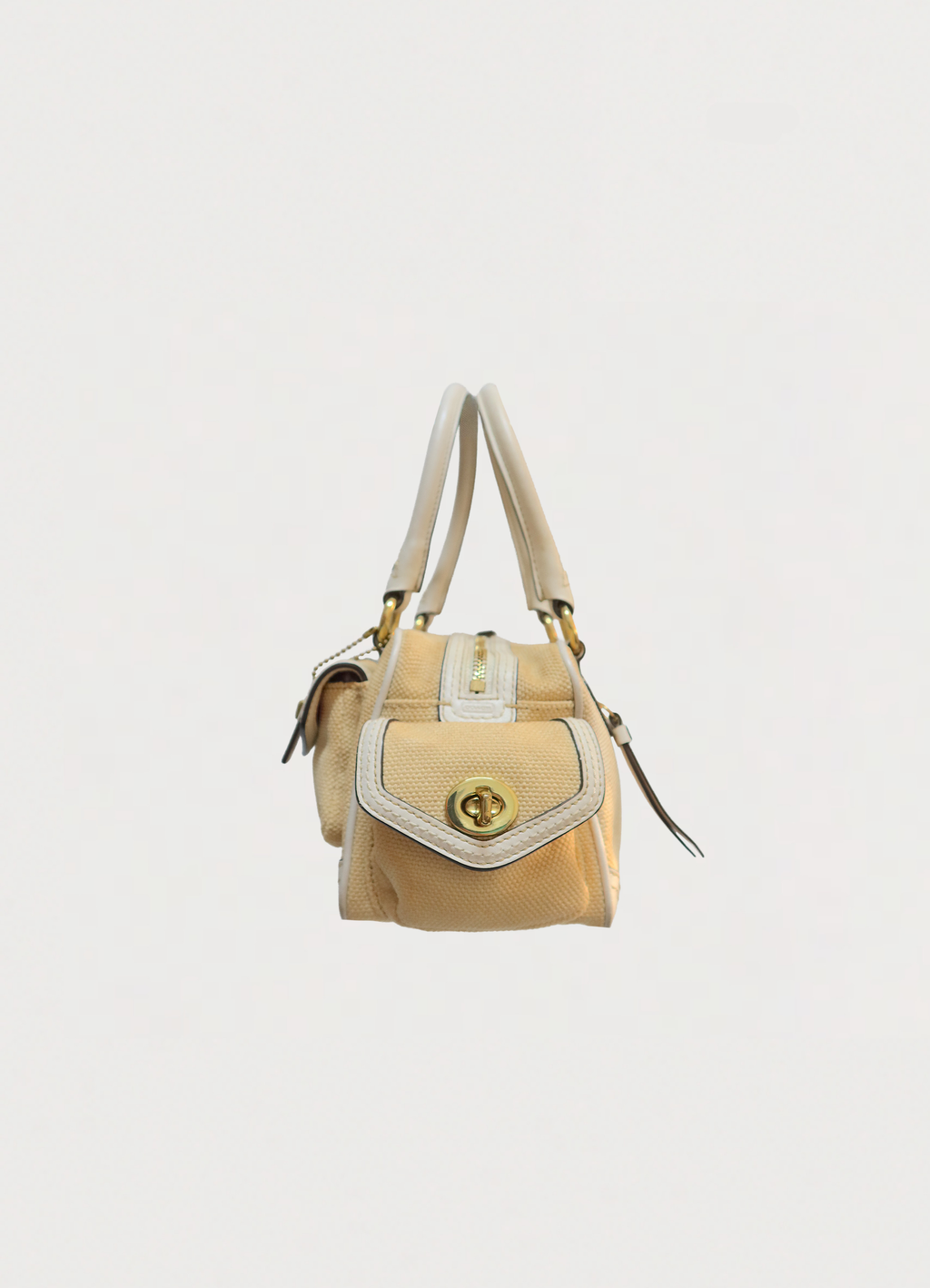 LEGACY COTTON TWILL GALLERY SATCHEL BAG