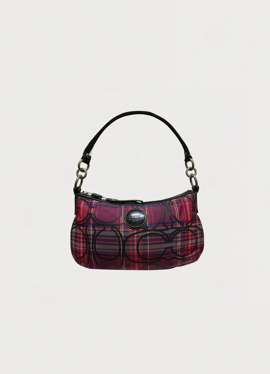 POPPY TARTAN PLAID SHOULDER BAG
