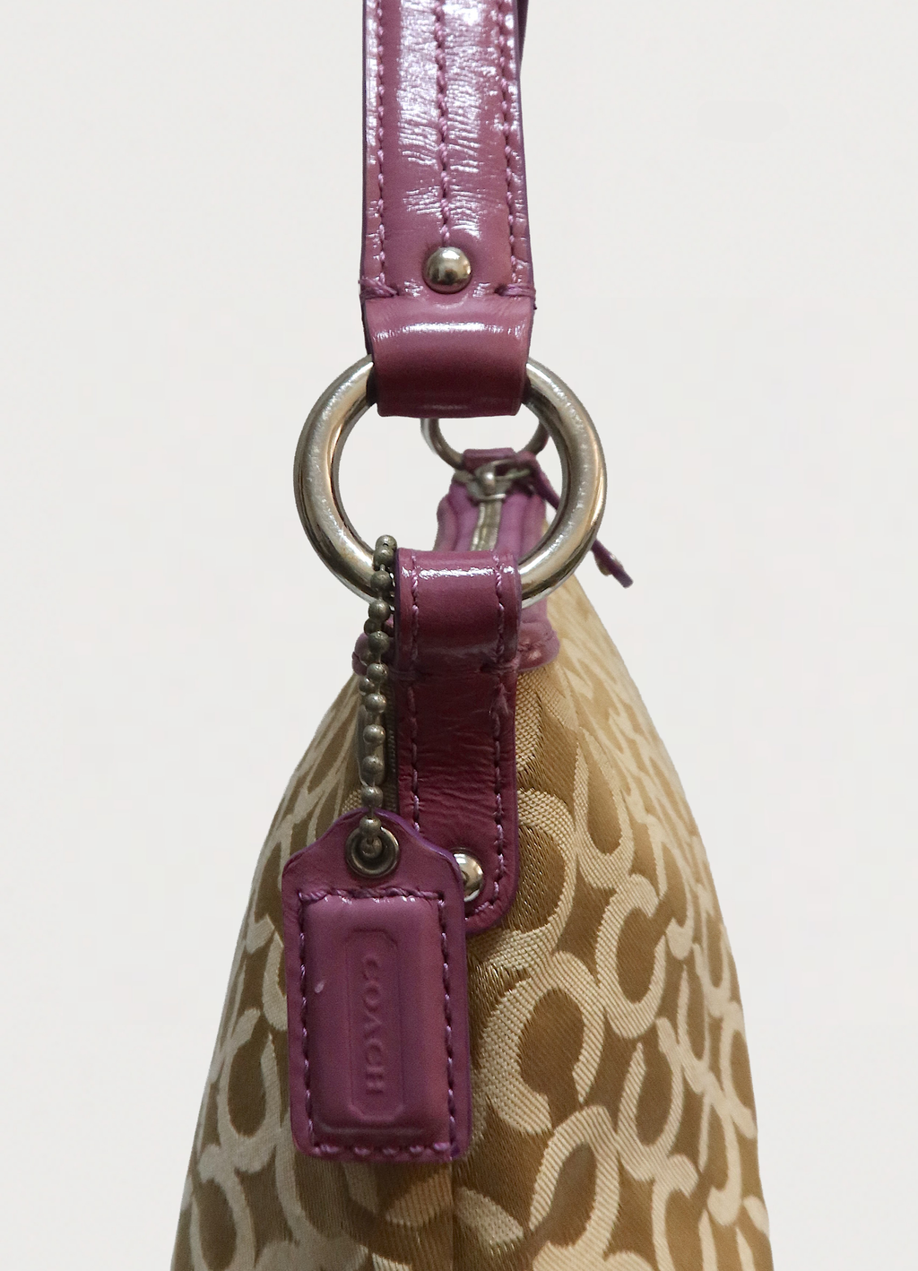 OP ART MONOGRAM POCHETTE BAG