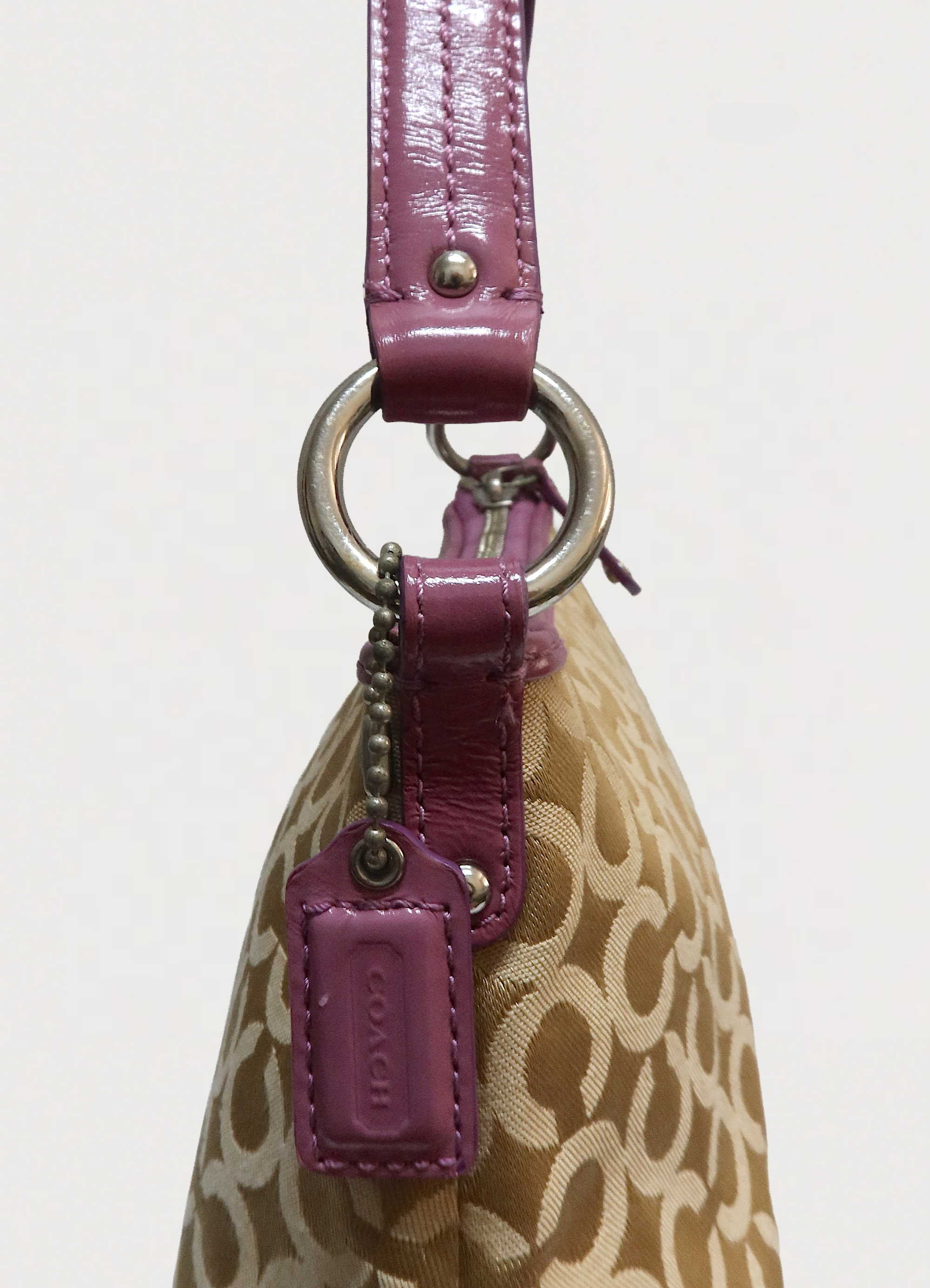 OP ART MONOGRAM POCHETTE BAG