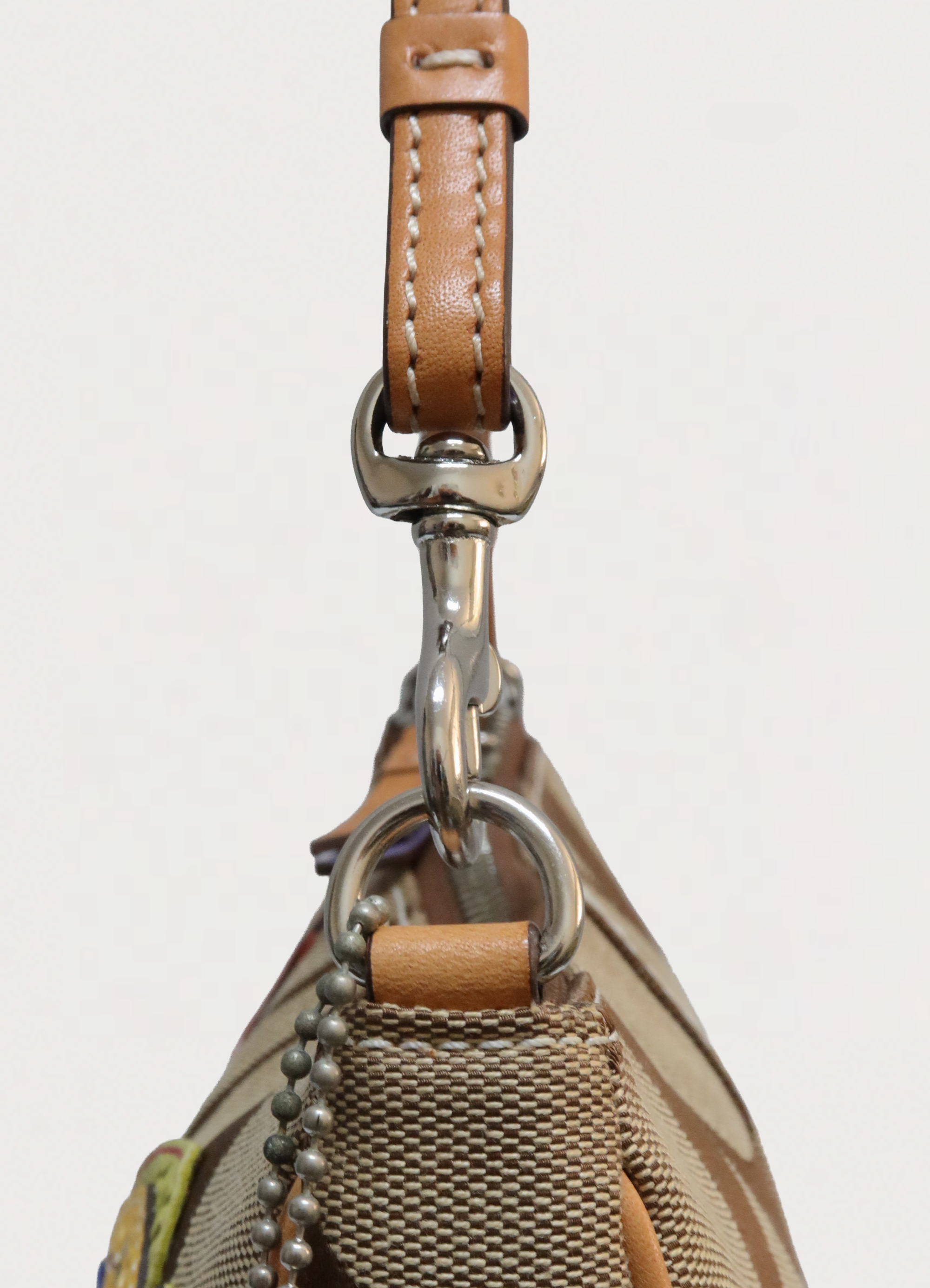 TROPICAL FISH/CORAL DEMI POCHETTE BAG