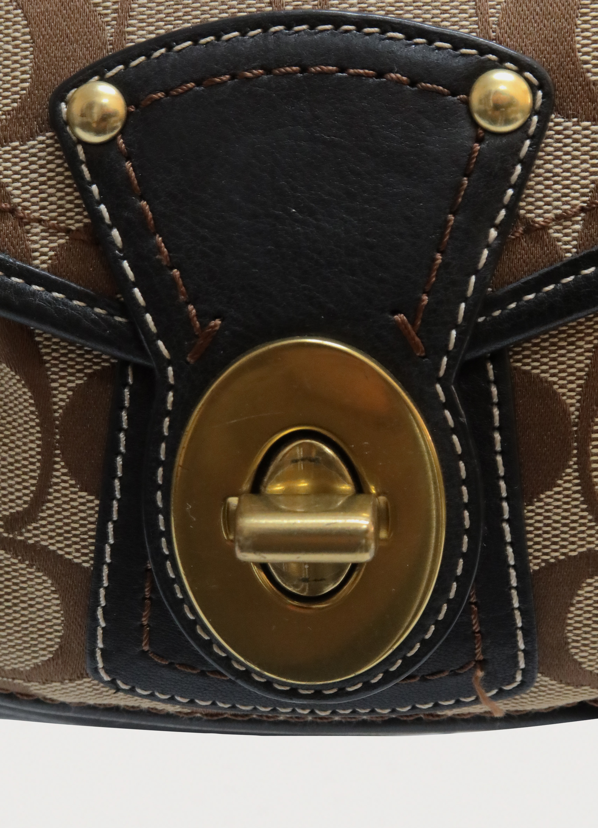 LEGACY SIGNATURE TURNLOCK SATCHEL BAG