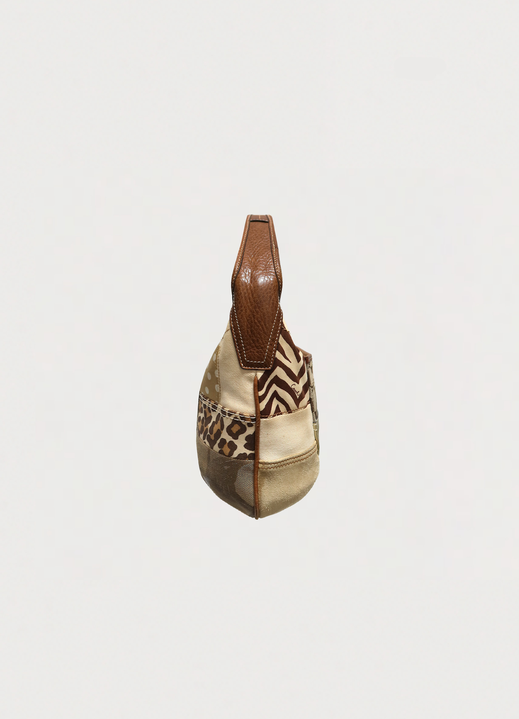 ERGO PATCHWORK HOBO SHOULDER BAG