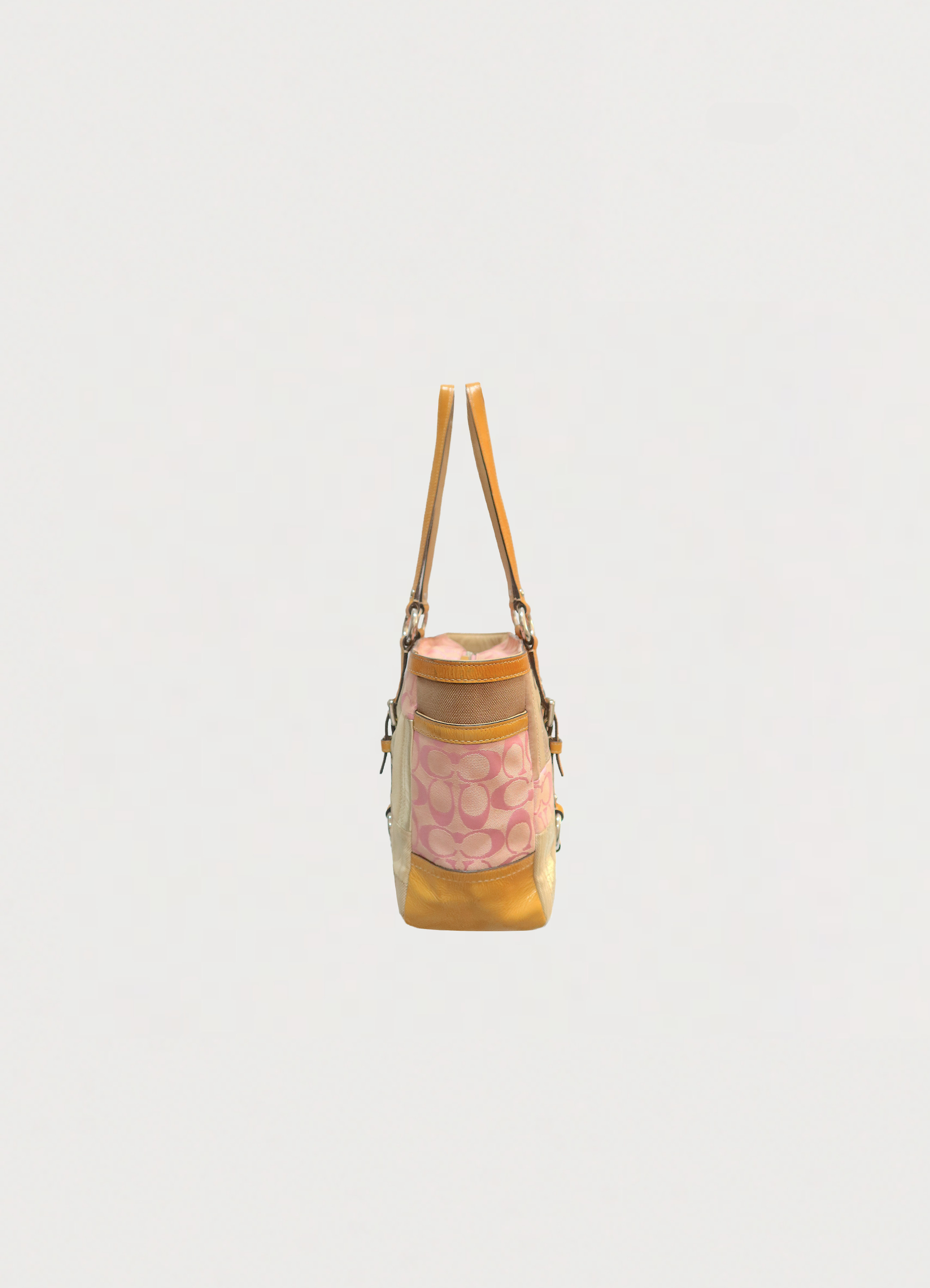 SIGNATURE PATCHWORK TOTE BAG