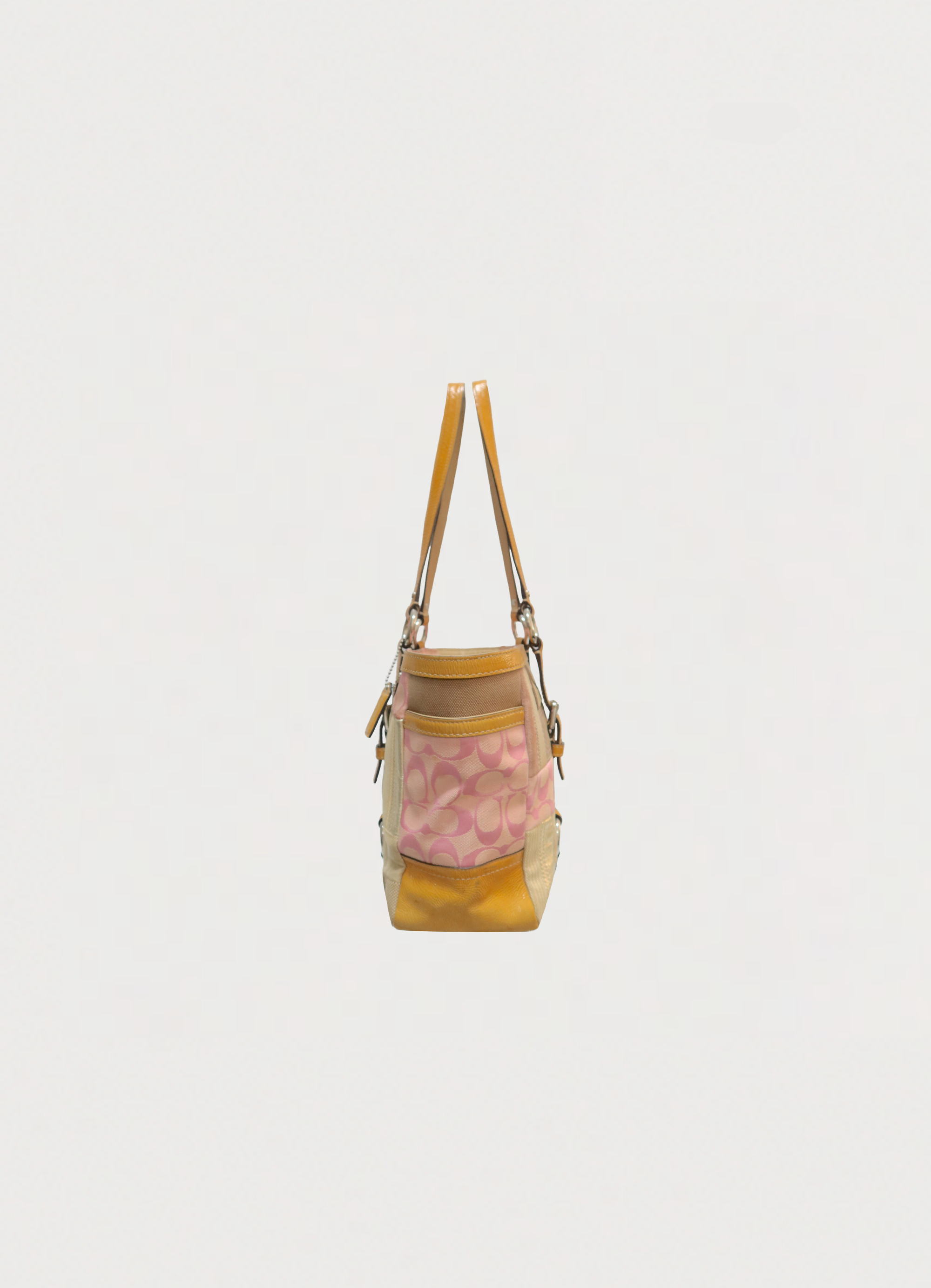 SIGNATURE PATCHWORK TOTE BAG