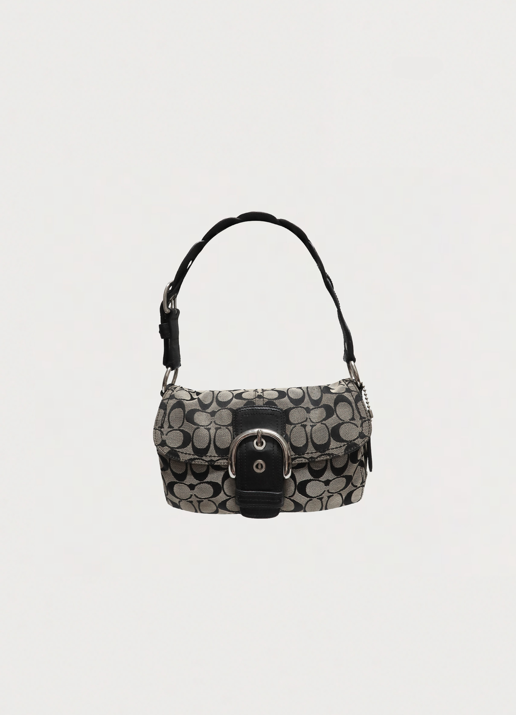 SOHO SIGNATURE POCKET FLAP SHOULDER BAG