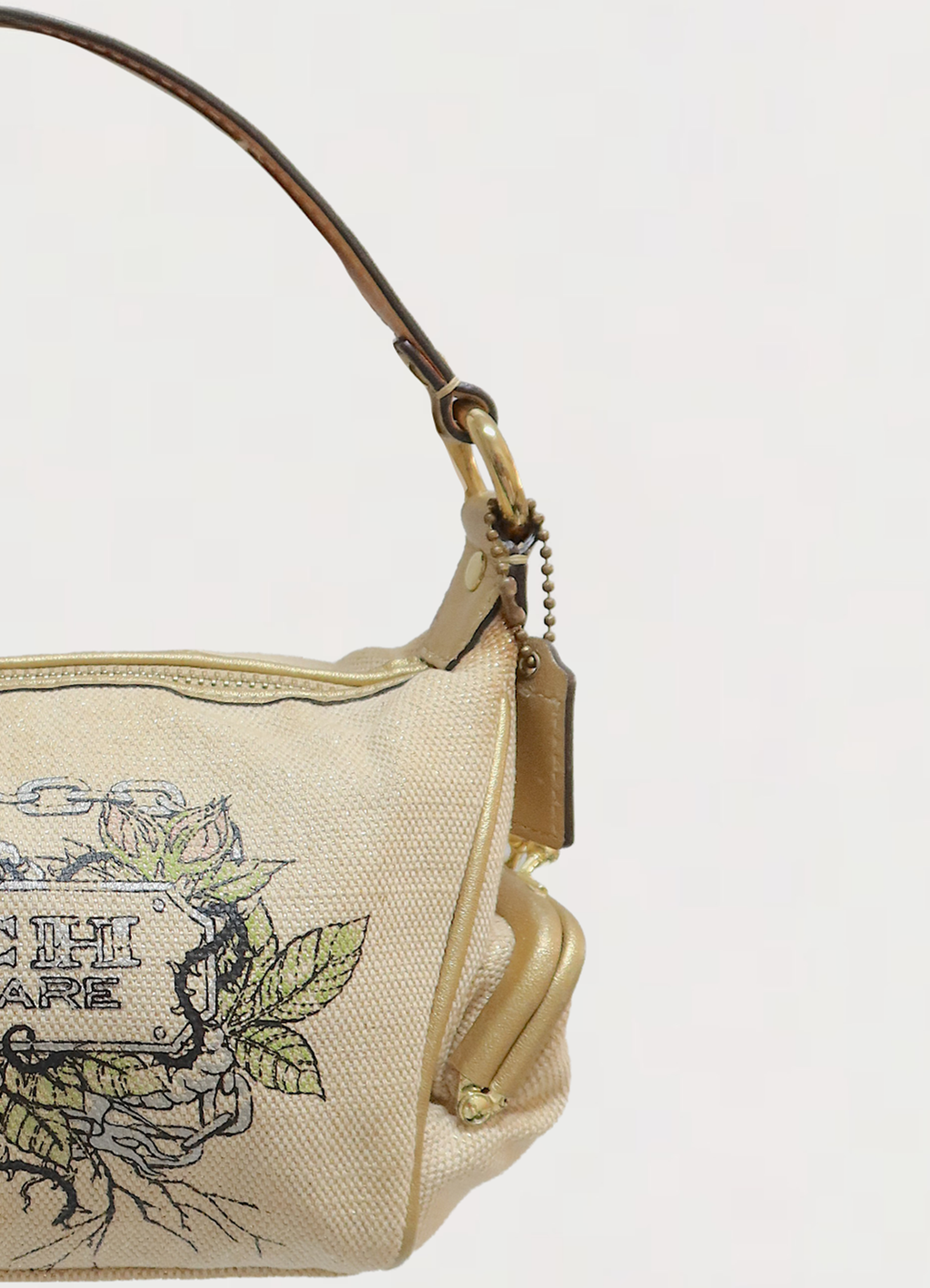 TATTOO PEGASUS KISSLOCK POCHETTE BAG