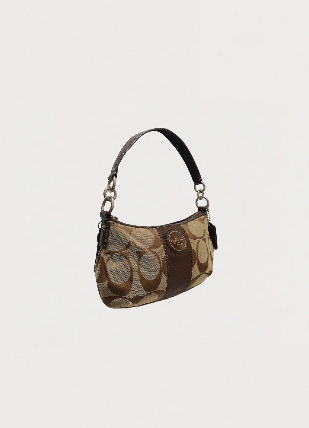 SIGNATURE DEMI STRAP SHOULDER BAG