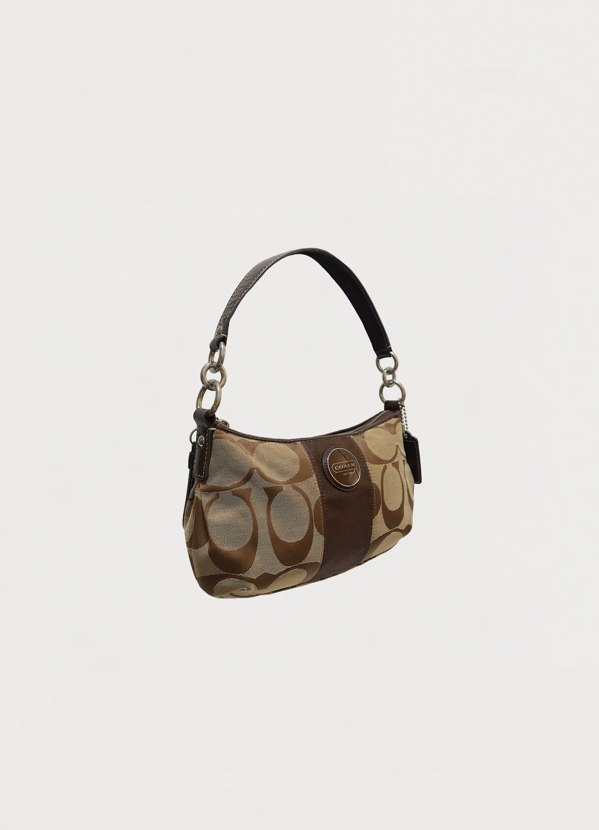 SIGNATURE DEMI STRAP SHOULDER BAG
