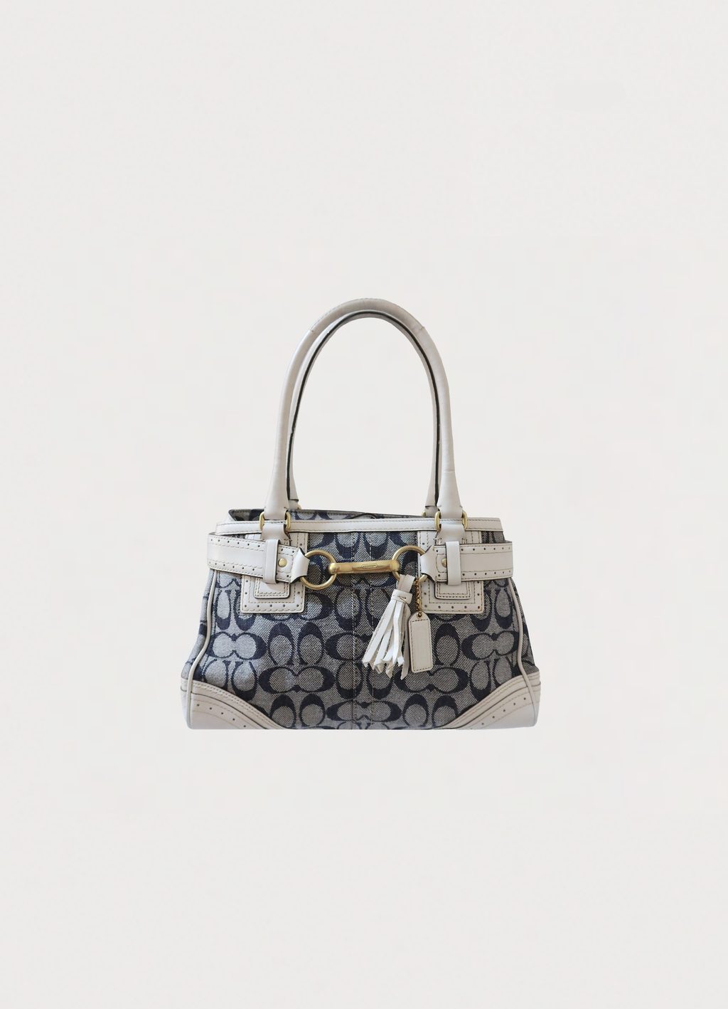 HAMPTONS SIGNATURE CARRYALL SATCHEL BAG