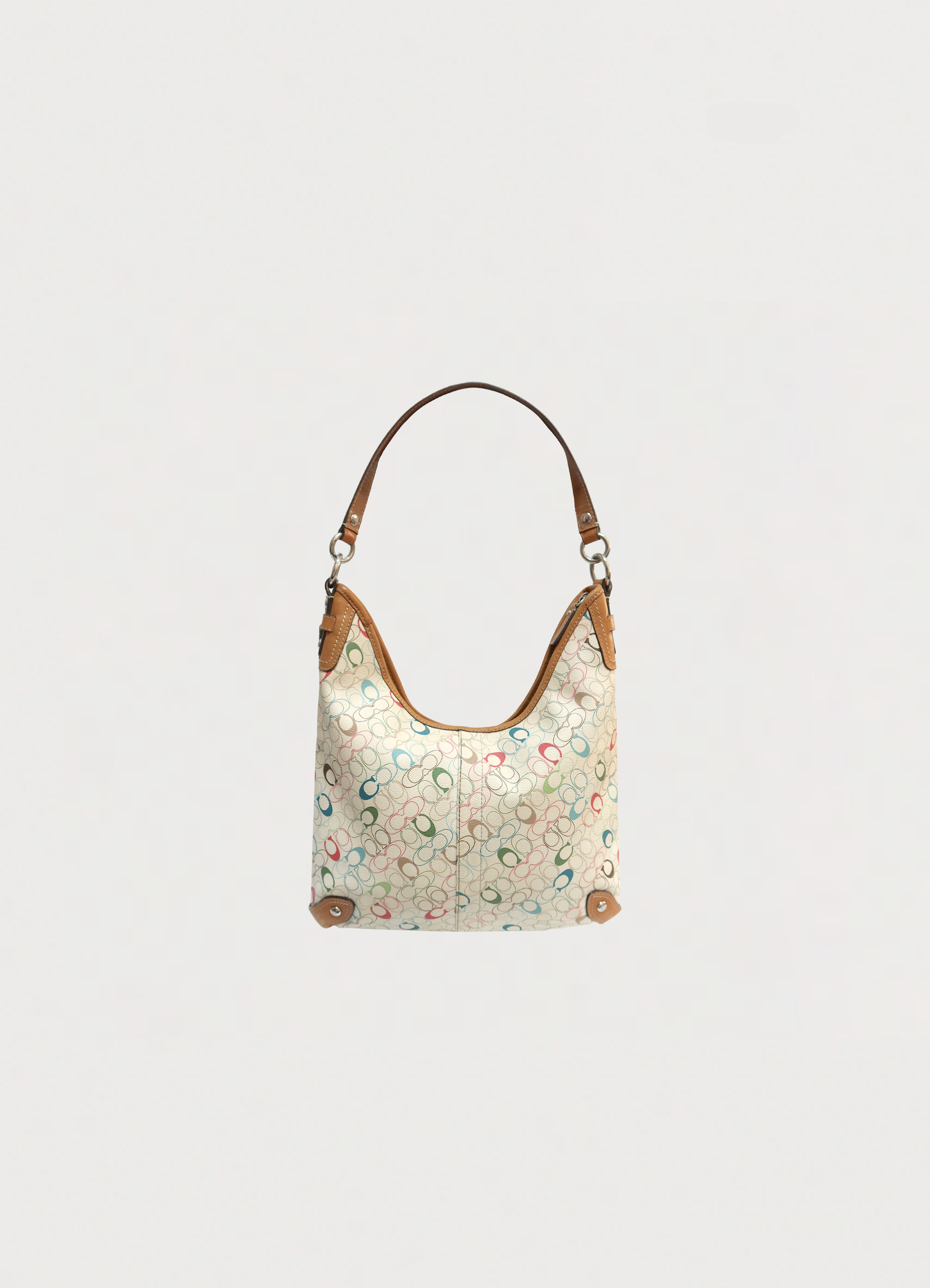 CHELSEA HERITAGE SIGNATURE STRIPE HOBO BAG