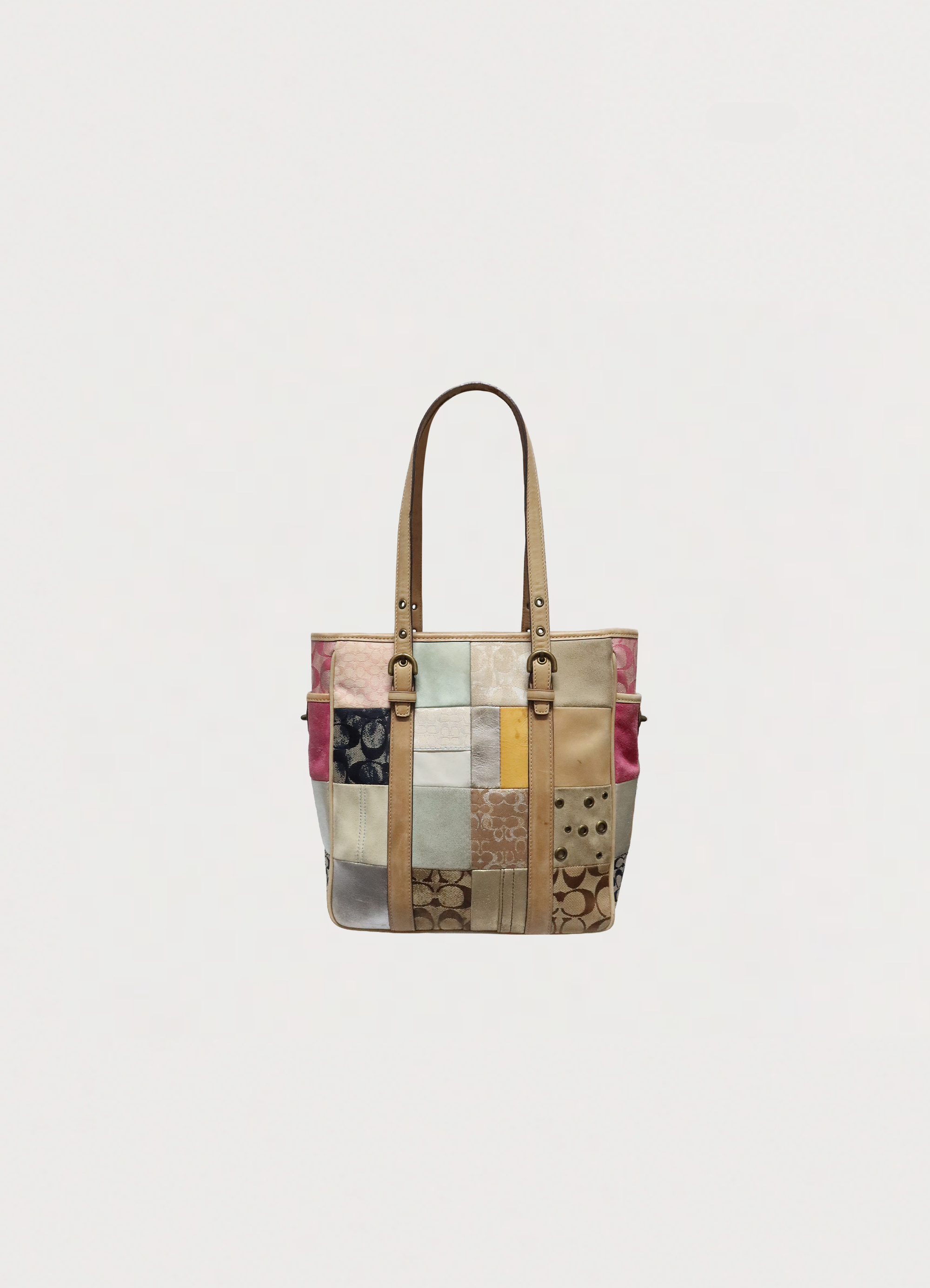 PATCHWORK TOTE BAG