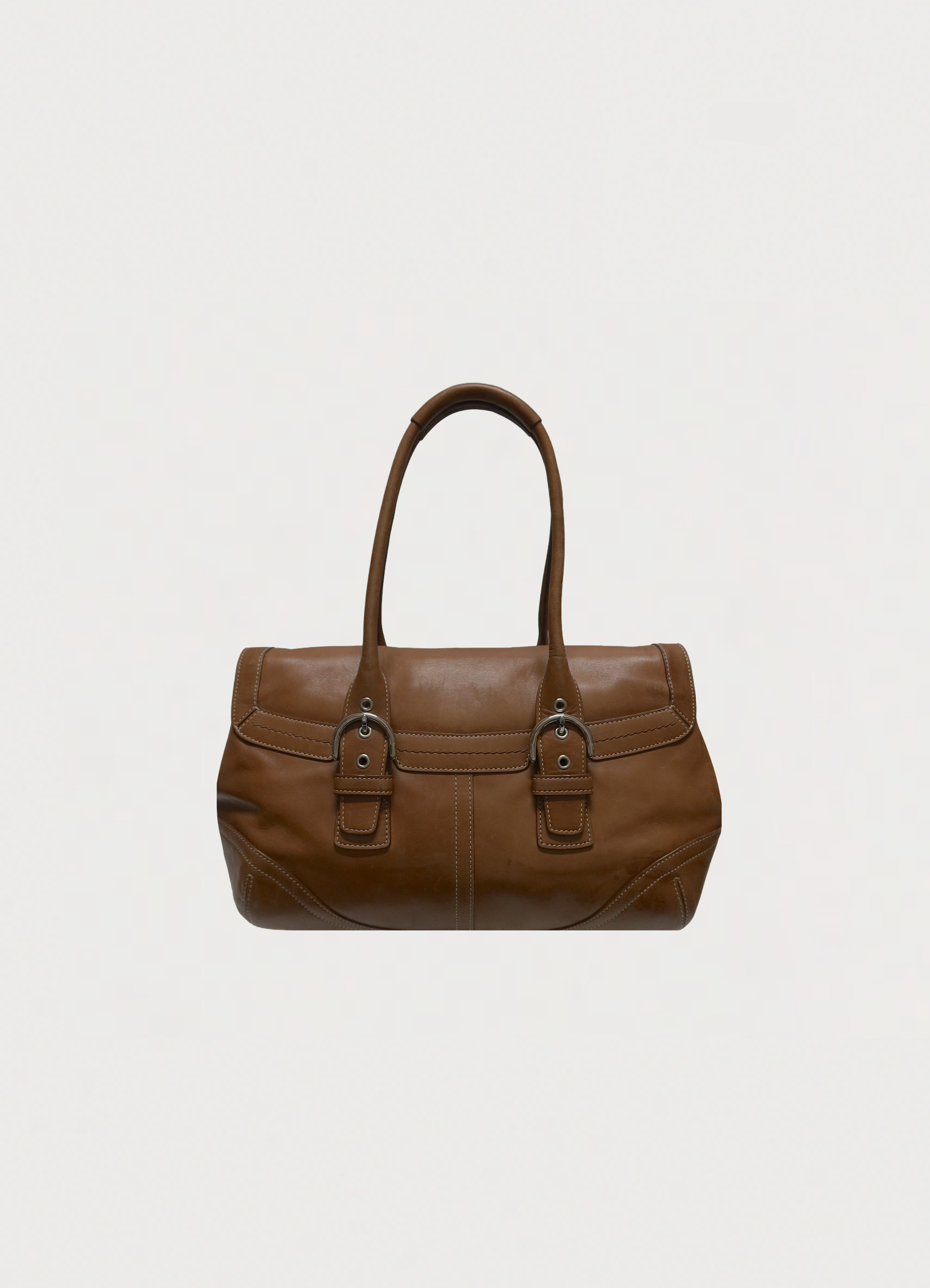 HAMPTONS SOHO FLAP SATCHEL BAG