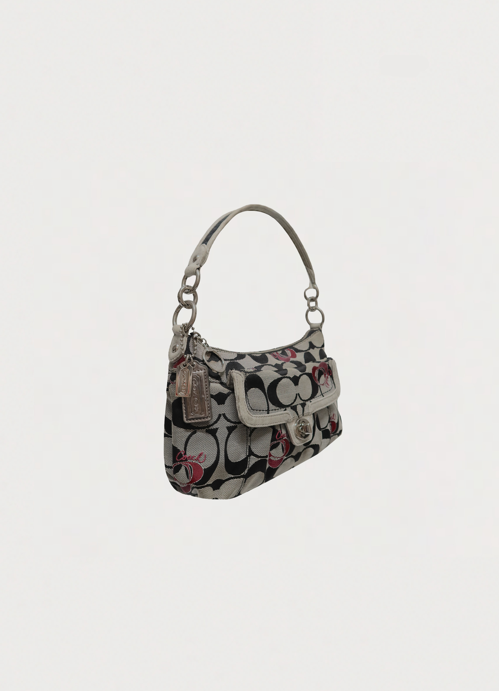 POPPY TURNLOCK SHOULDER BAG