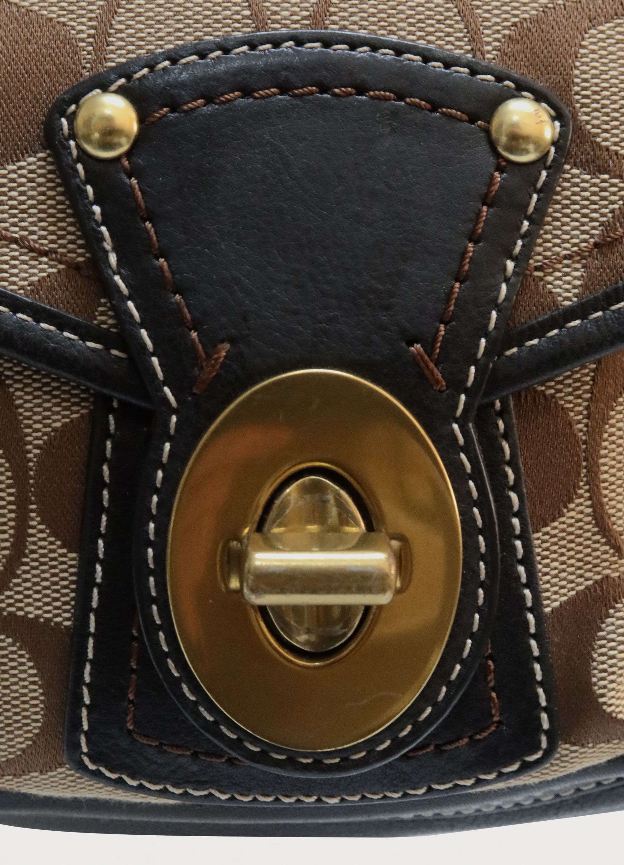 LEGACY SIGNATURE TURNLOCK SATCHEL BAG