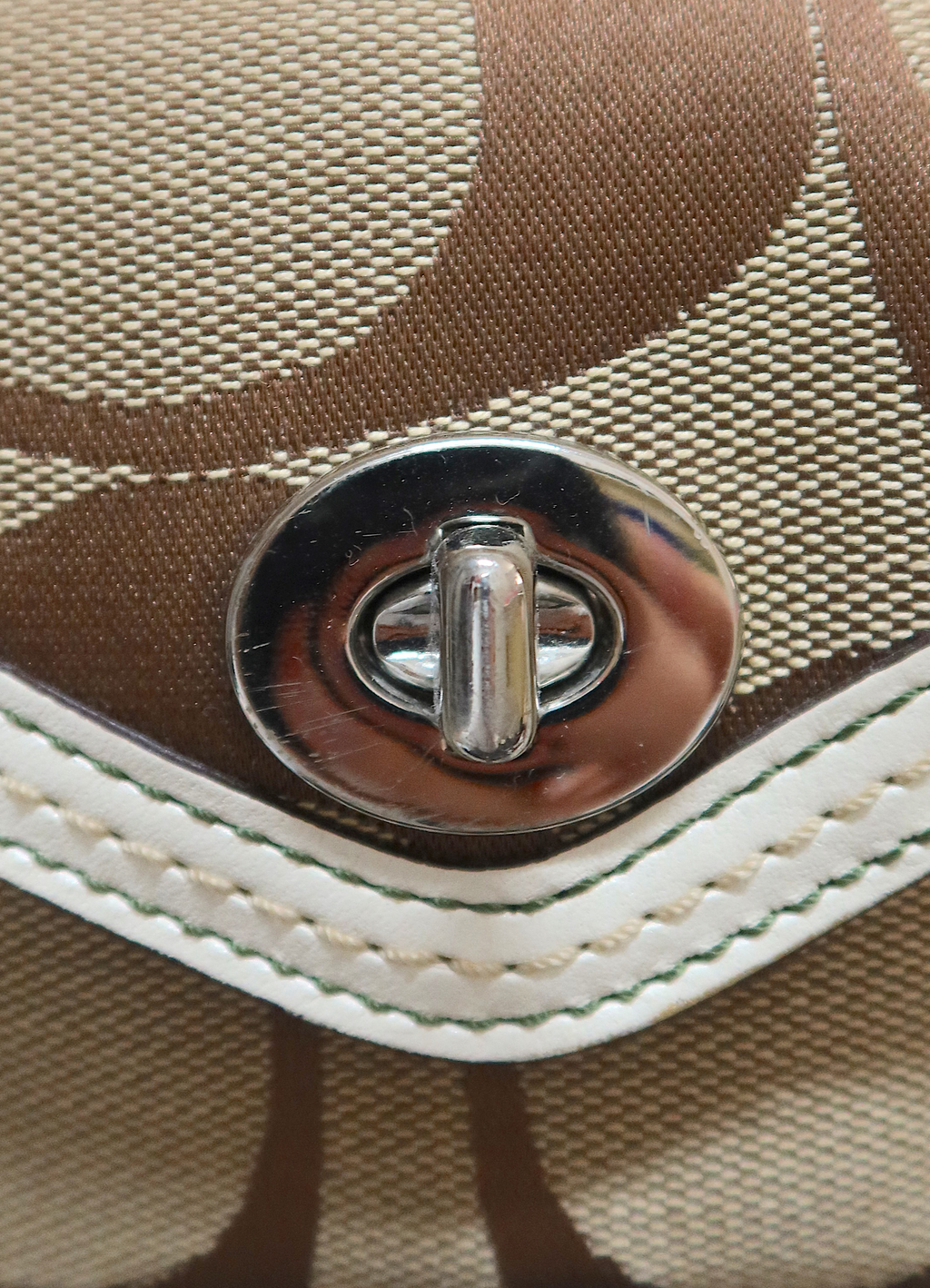 SIGNATURE GALLERY POCKET LARGE SATCHEL BAG