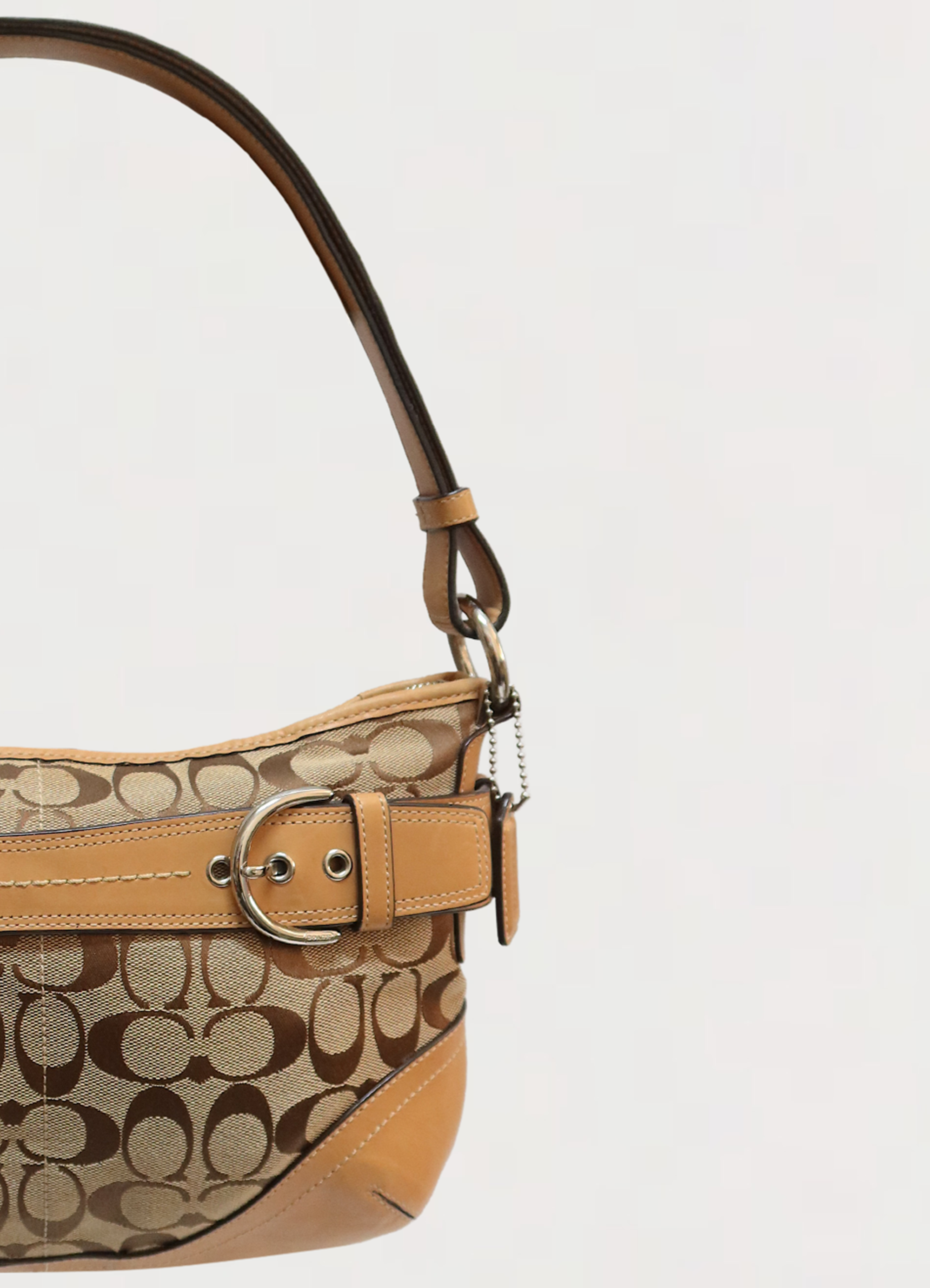 SIGNATURE SUFFLETTE CONVERTIBLE SHOULDER BAG