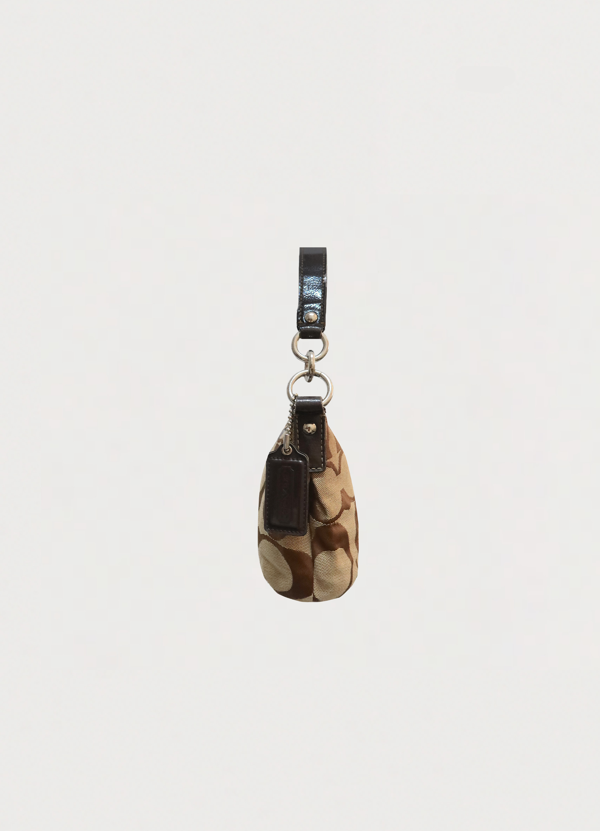 SIGNATURE STRIPE DEMI SHOULDER BAG