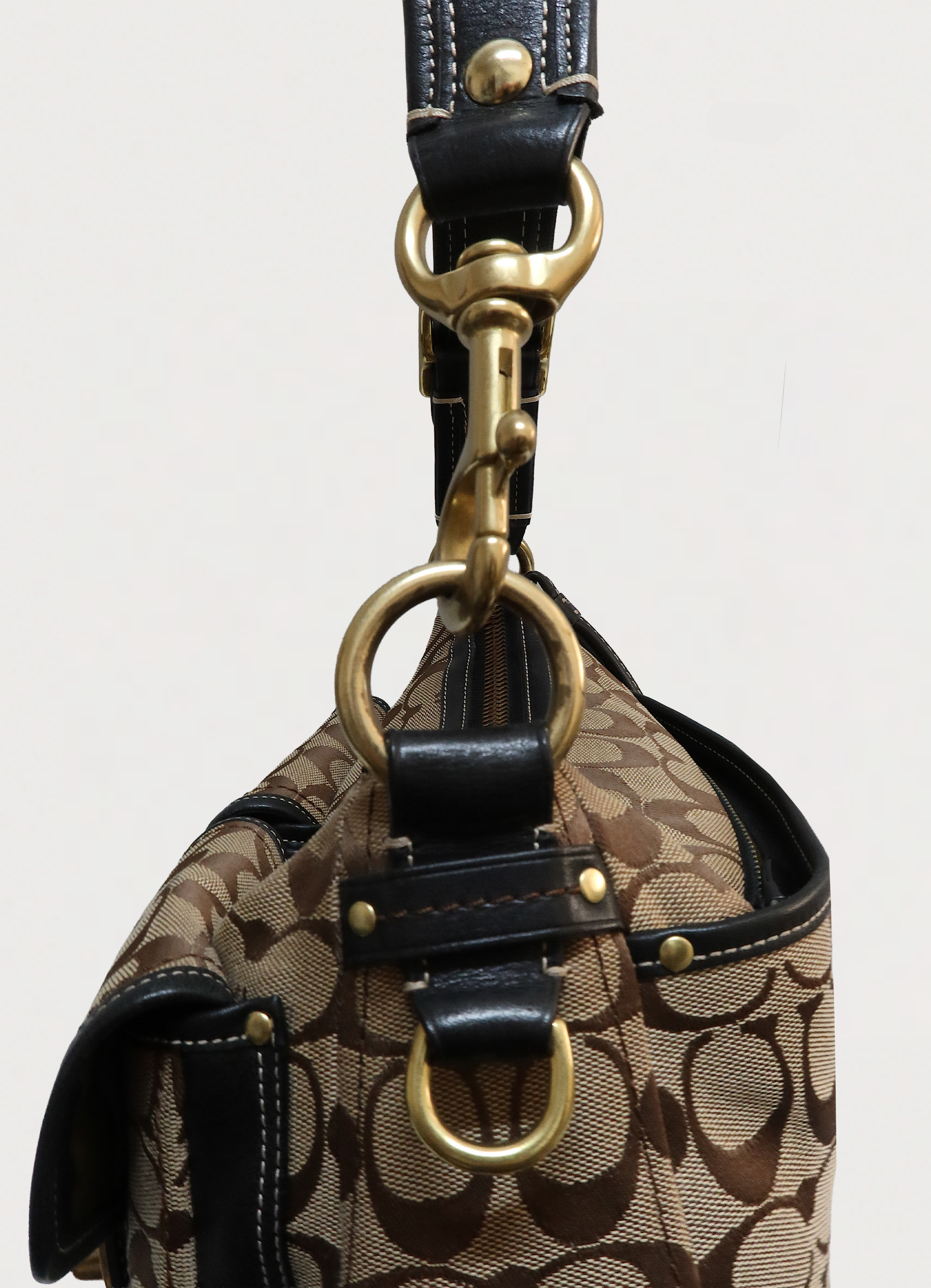 LEGACY SIGNATURE TURNLOCK SATCHEL BAG