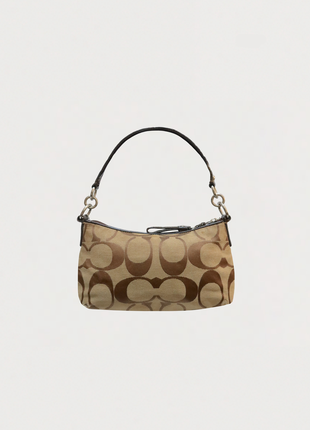 SIGNATURE STRIPE DEMI SHOULDER BAG