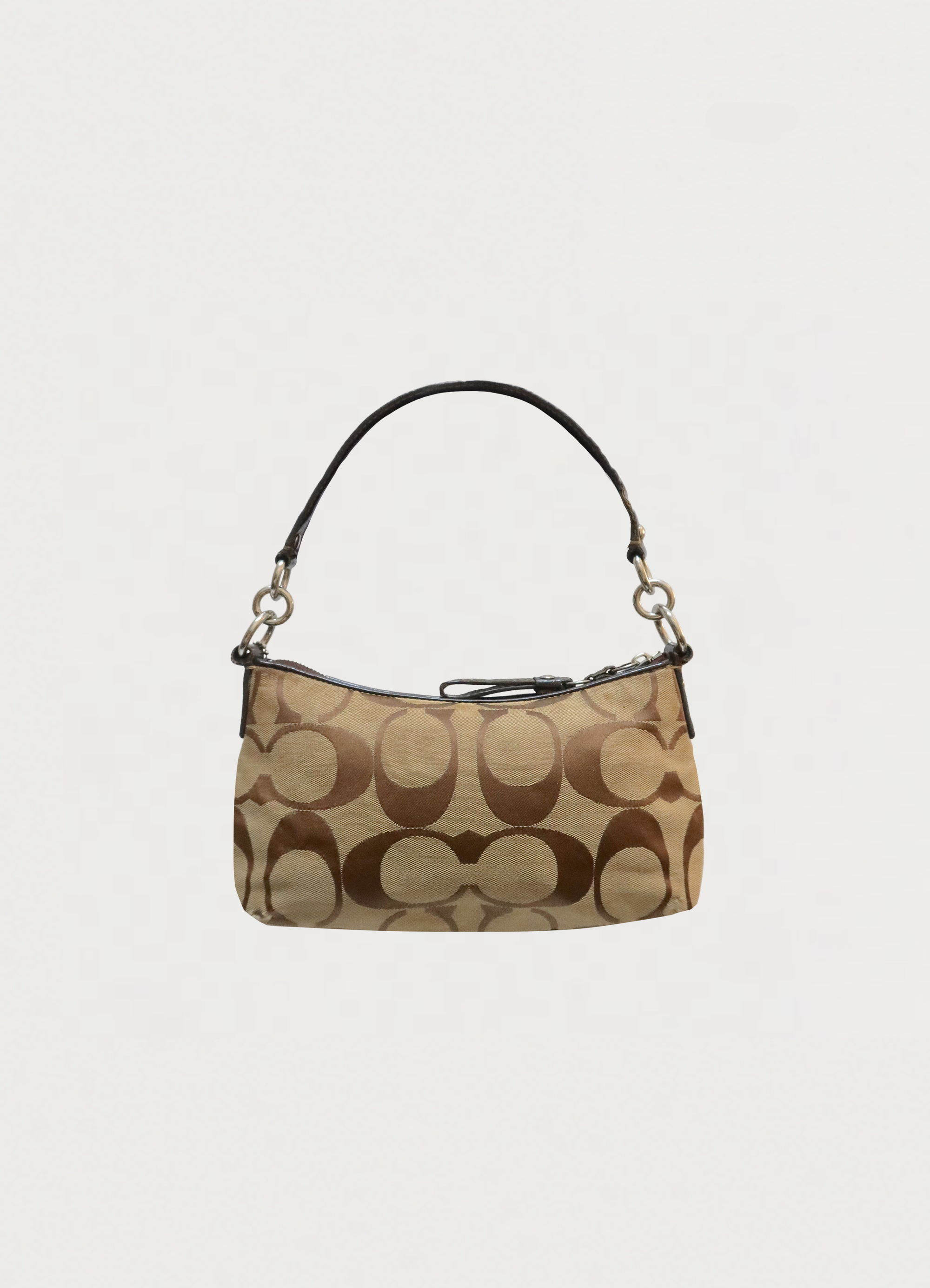 SIGNATURE STRIPE DEMI SHOULDER BAG