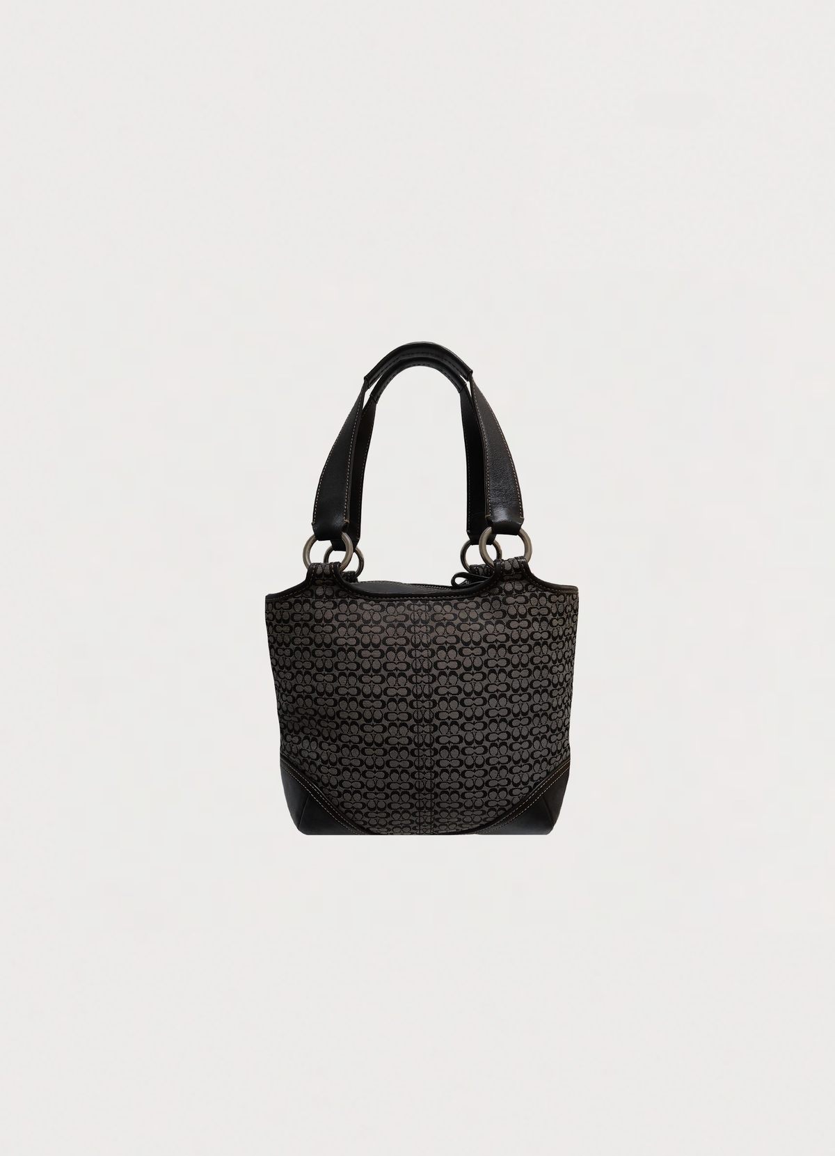 SOHO SIGNATURE FLAP TOTE BAG