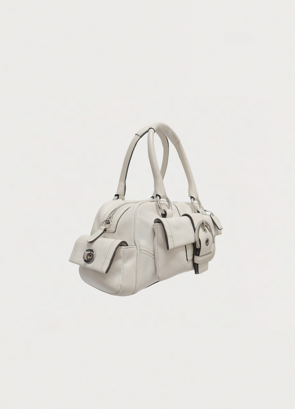 SOHO MINI TURNLOCK BOSTON SATCHEL