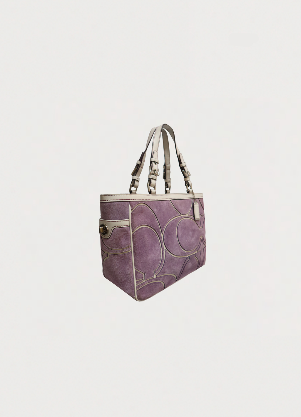 HAMPTON GALLERY SUEDE TOTE BAG