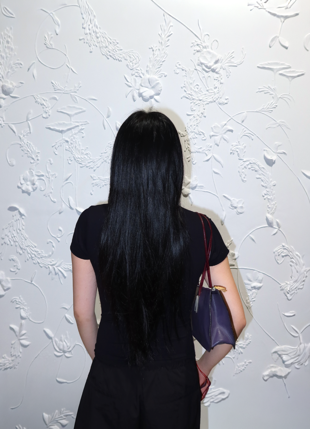 LEAF COLOURBLOCK SHOULDER BAG