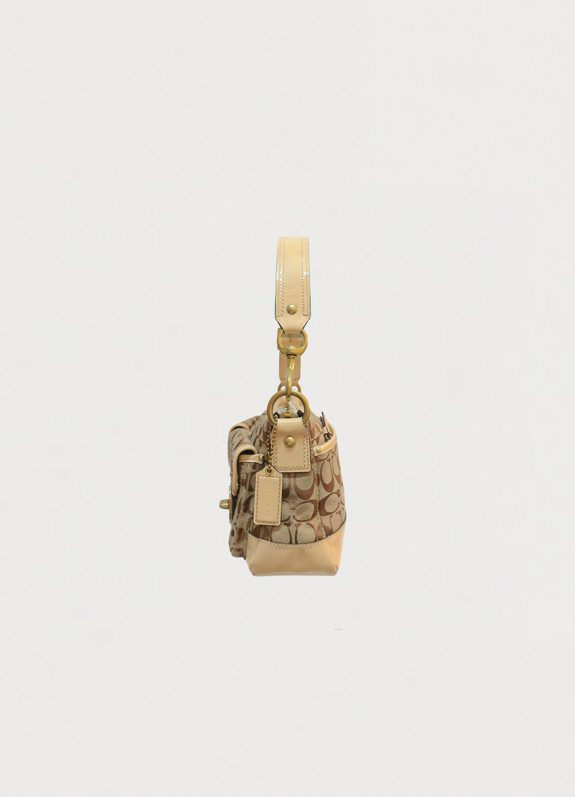 LEGACY SIGNATURE TURNLOCK SHOULDER BAG