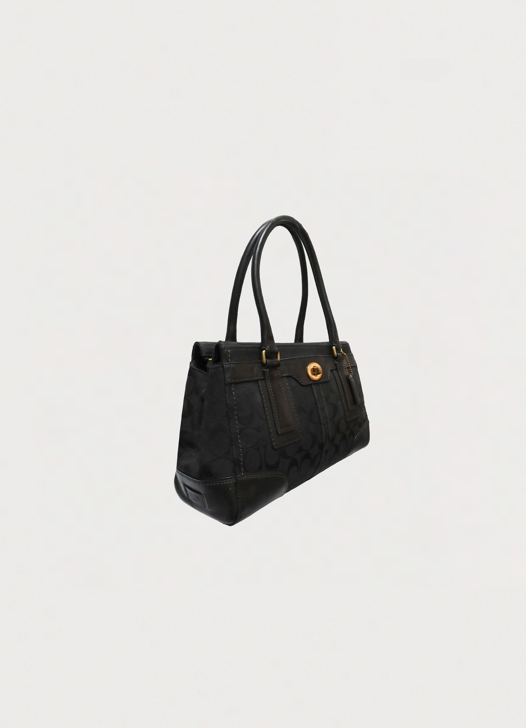 HAMPTONS MADELINE SIGNATURE SATCHEL BAG