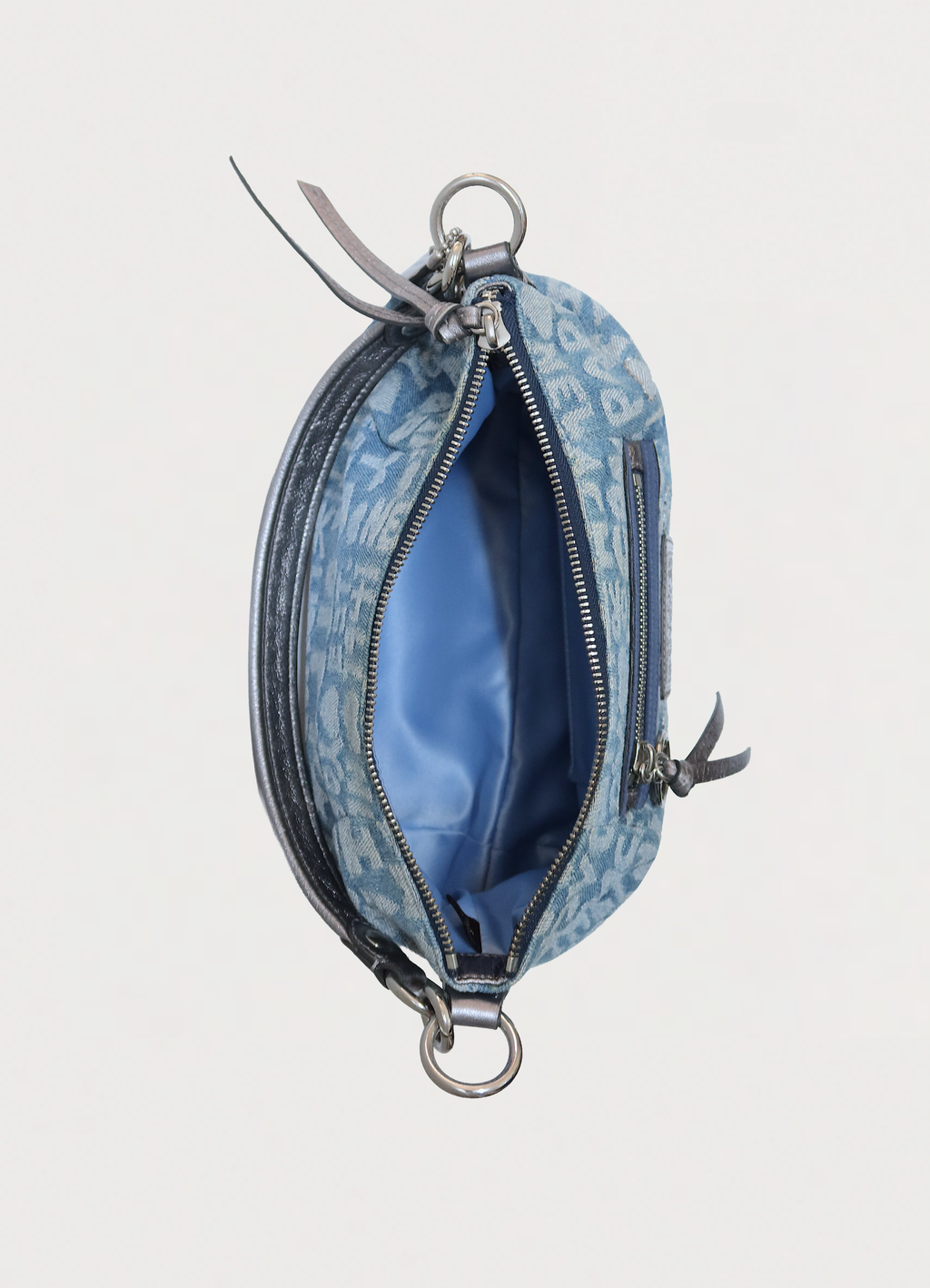 DENIM 2-WAY POPPY SHOULDER BAG