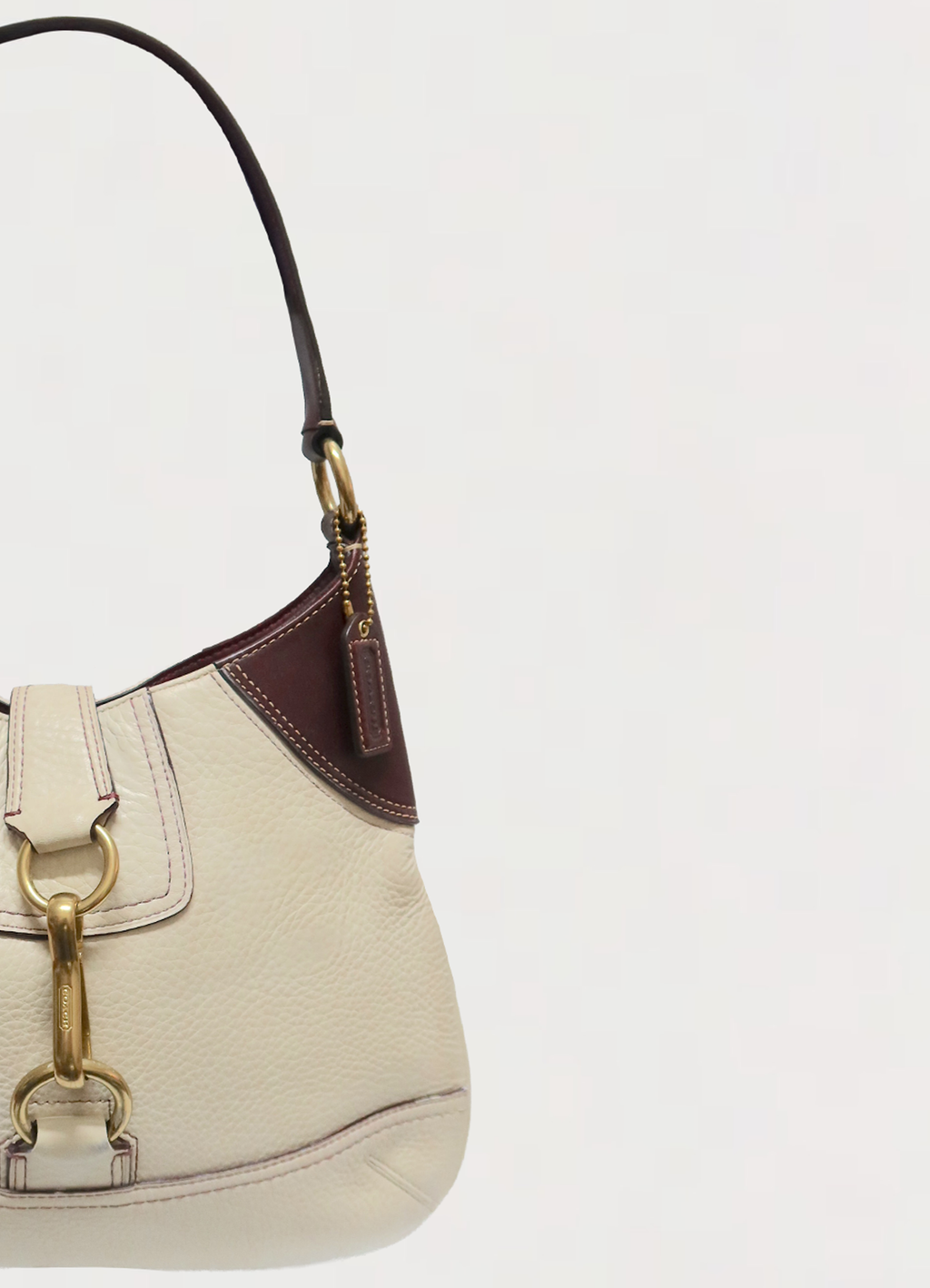 HAMPTONS CLIP HOBO SHOULDER BAG