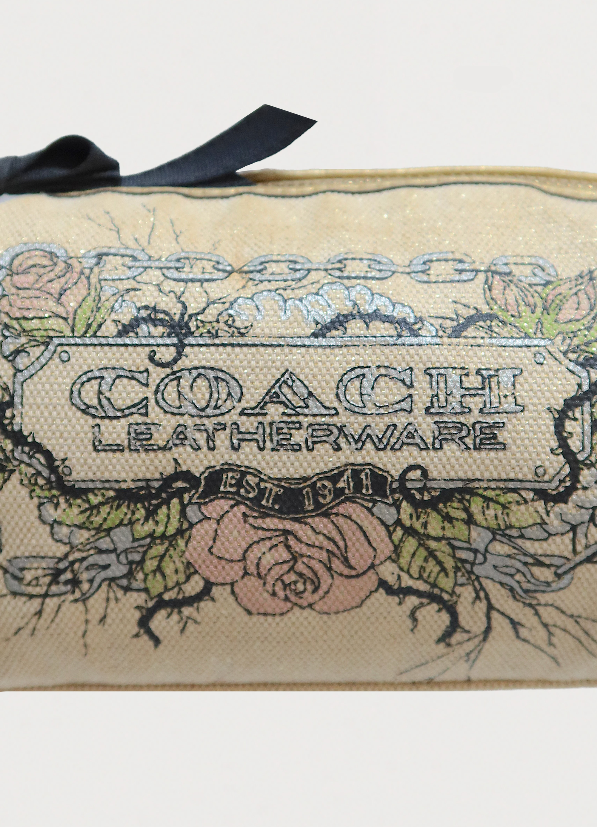 TATTOO PEGASUS KISSLOCK POCHETTE BAG