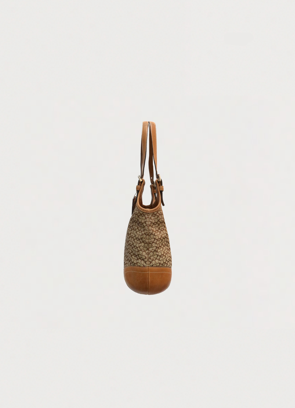 MINI C SIGNATURE SLIM HOBO BAG