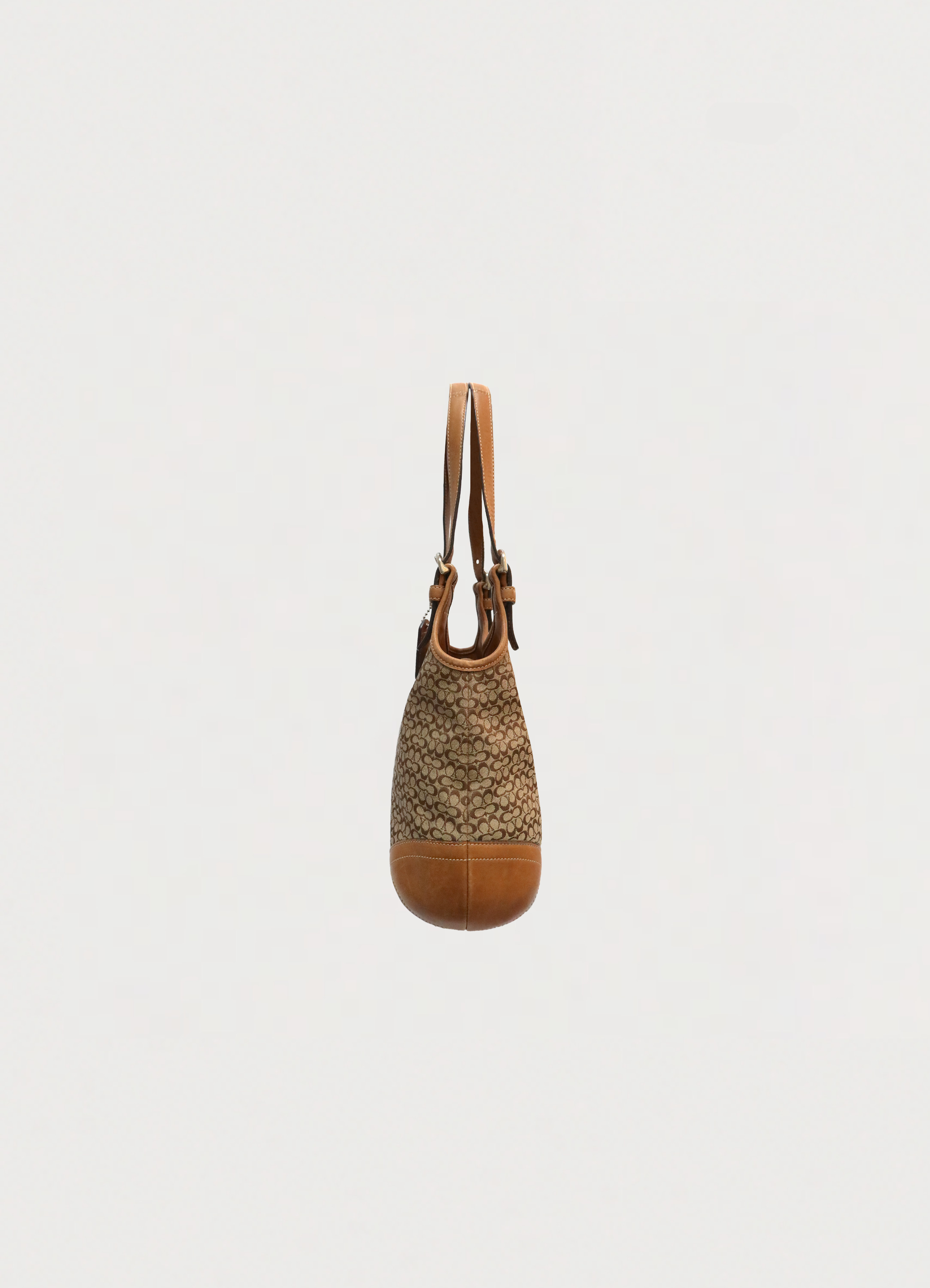 MINI C SIGNATURE SLIM HOBO BAG