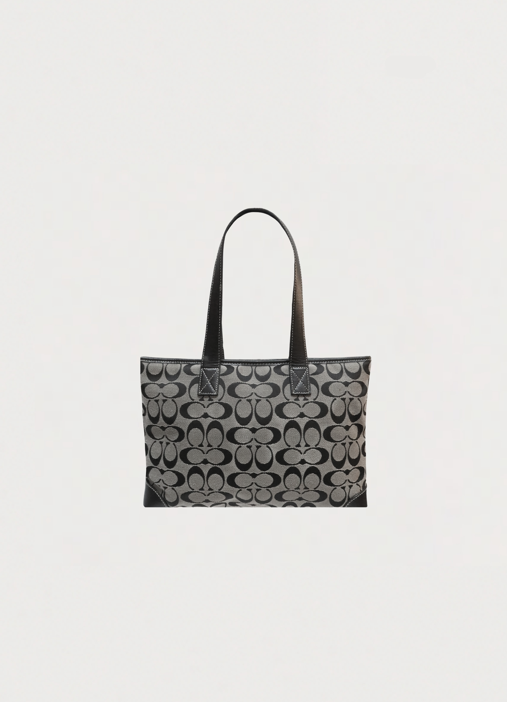SIGNATURE ZIP TOTE BAG