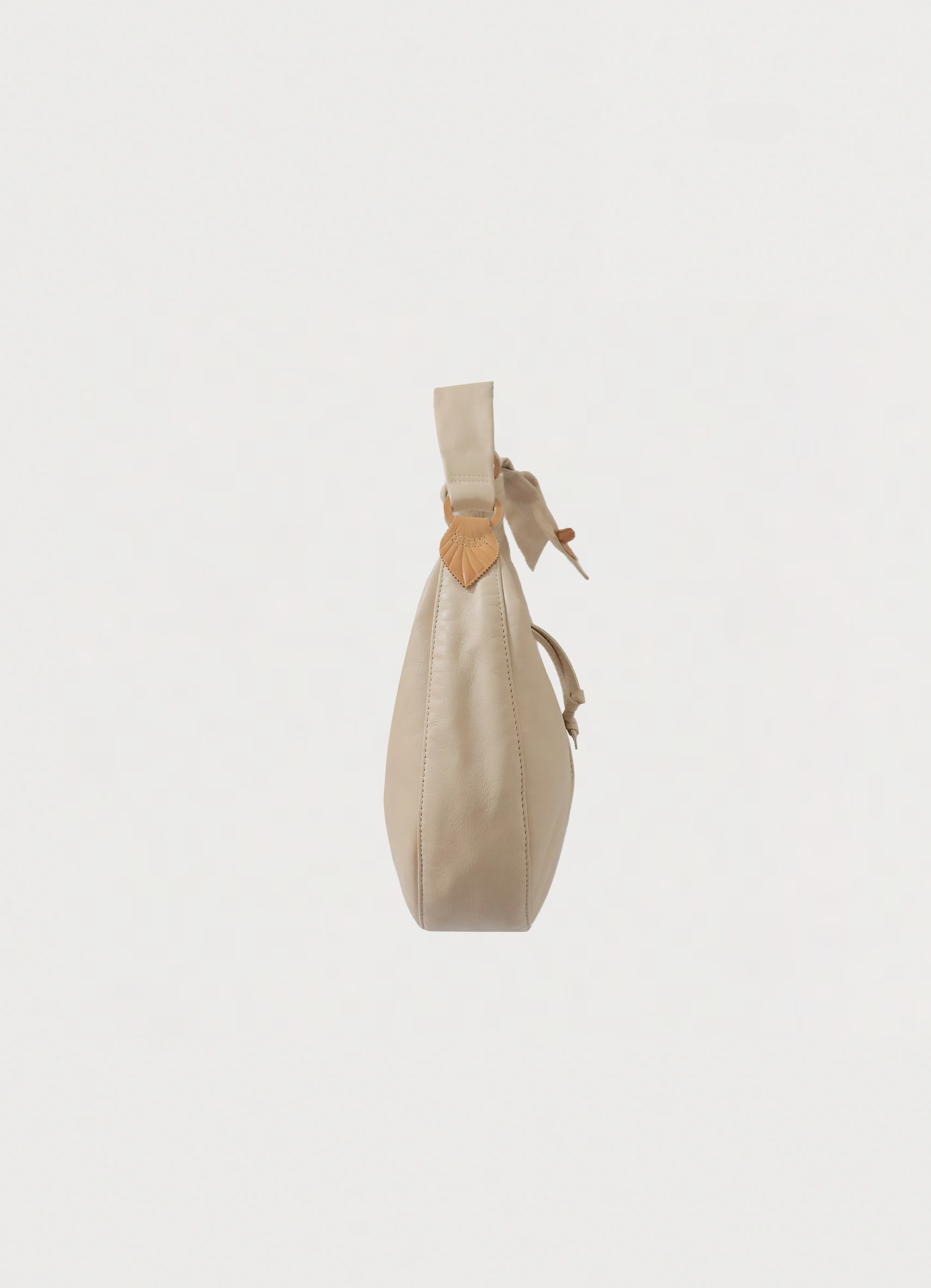 LE PILAGE ROSEAU KNOTTED HOBO BAG