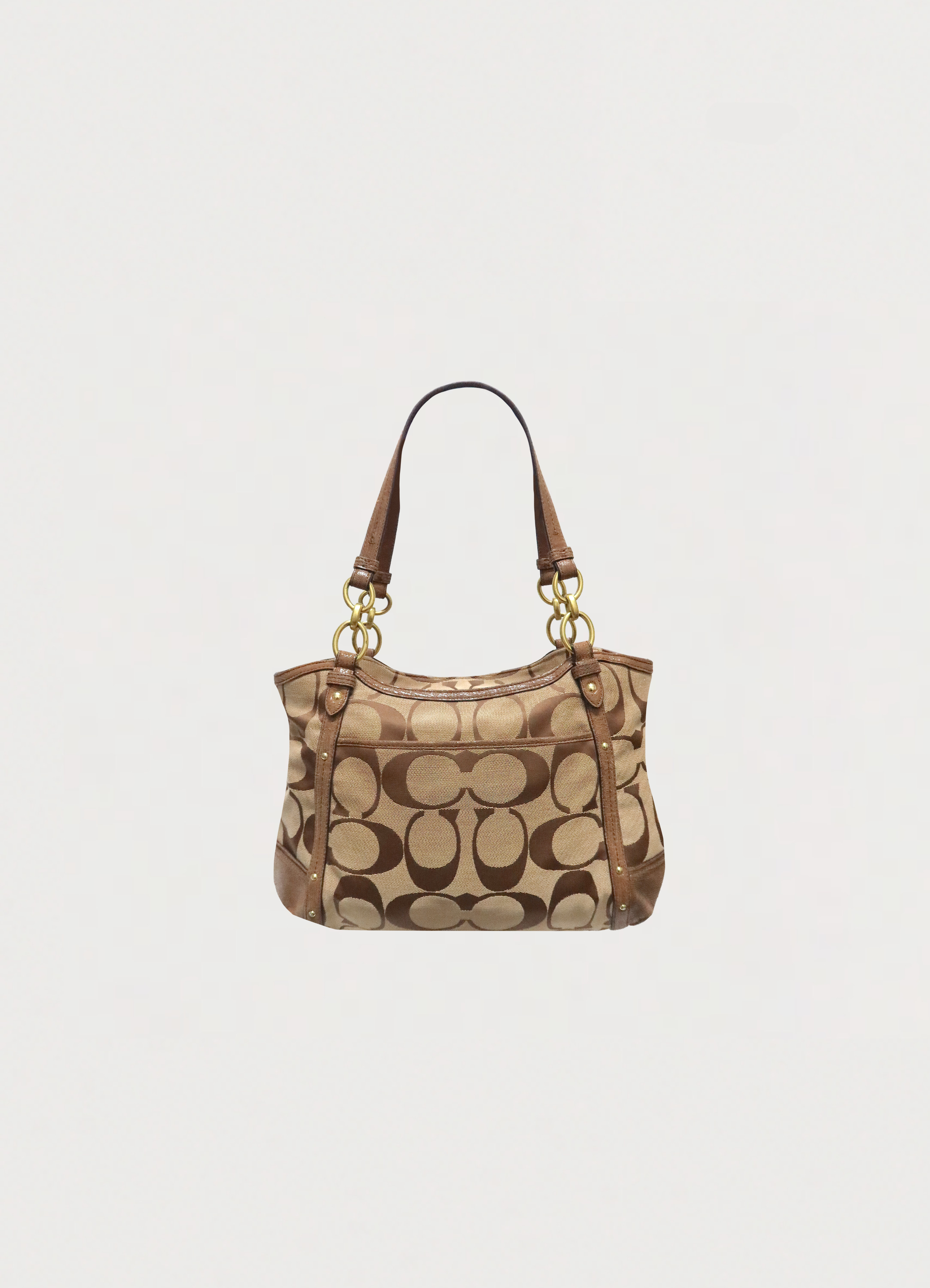 ALEXANDRA CHAIN TOTE SHOULDER BAG