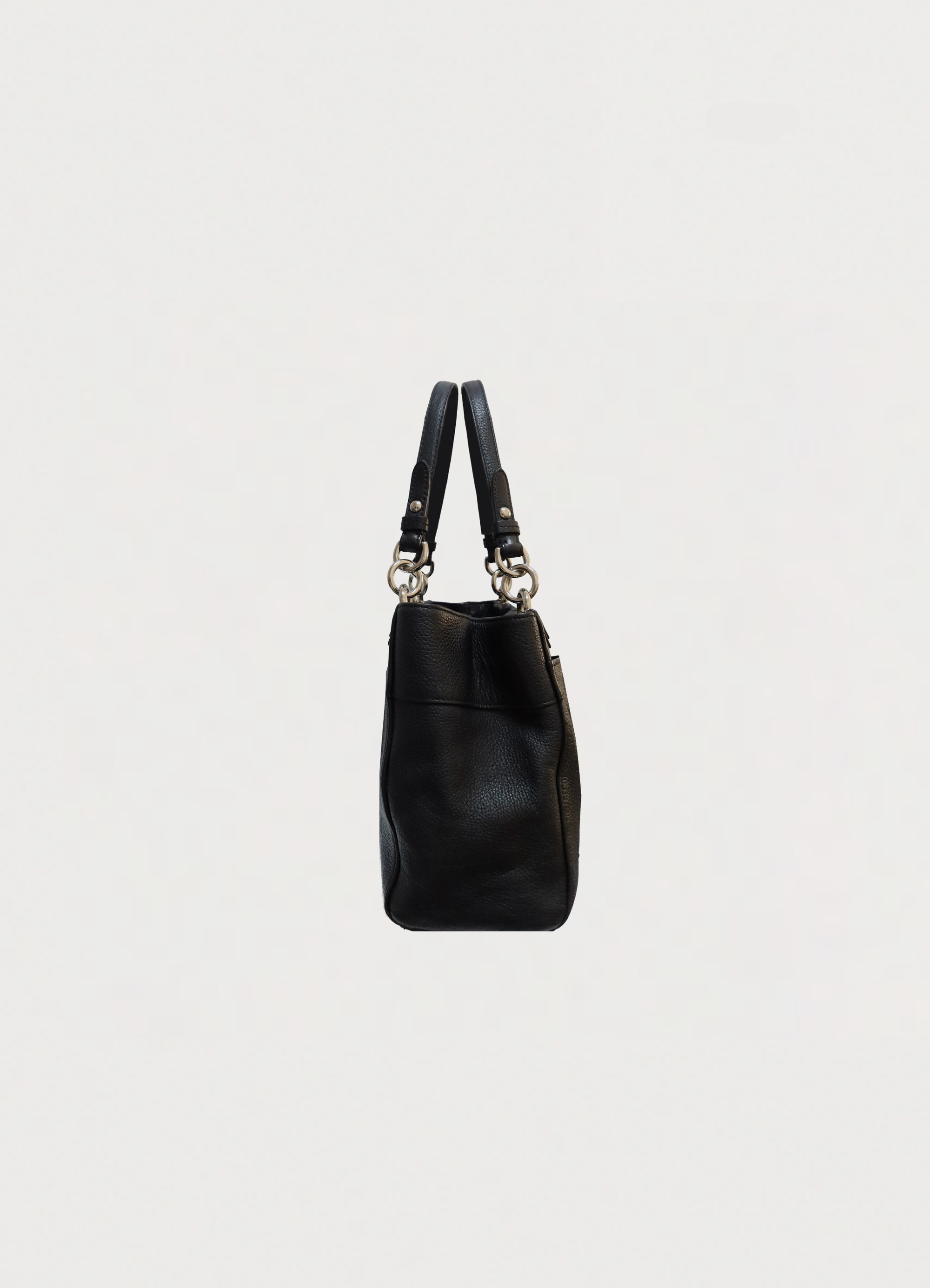 PENELOPE LEATHER CARRYALL SATCHEL BAG