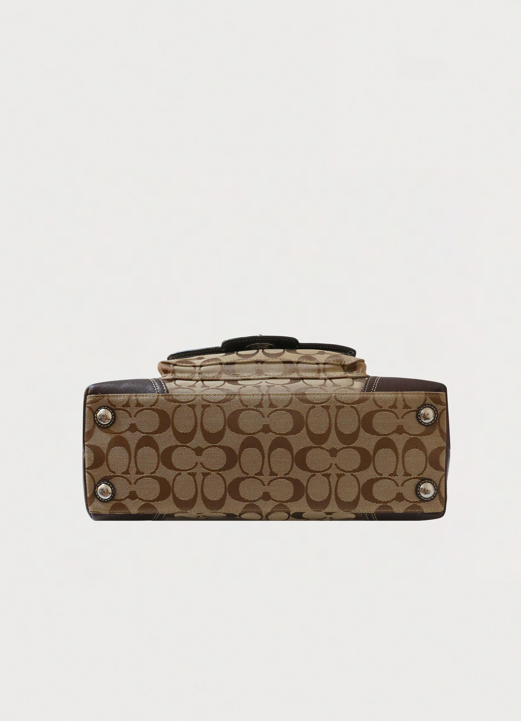 HAMPTONS SIGNATURE DOMED SATCHEL BAG