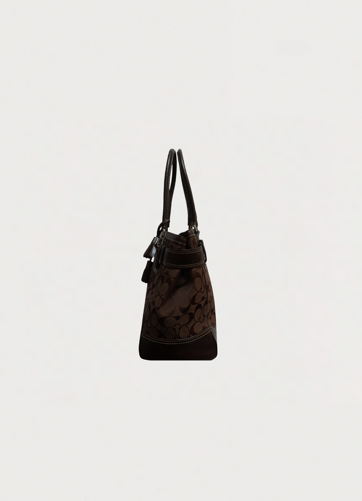 HAMPTON SIGNATURE LARGE SATCHEL BAG