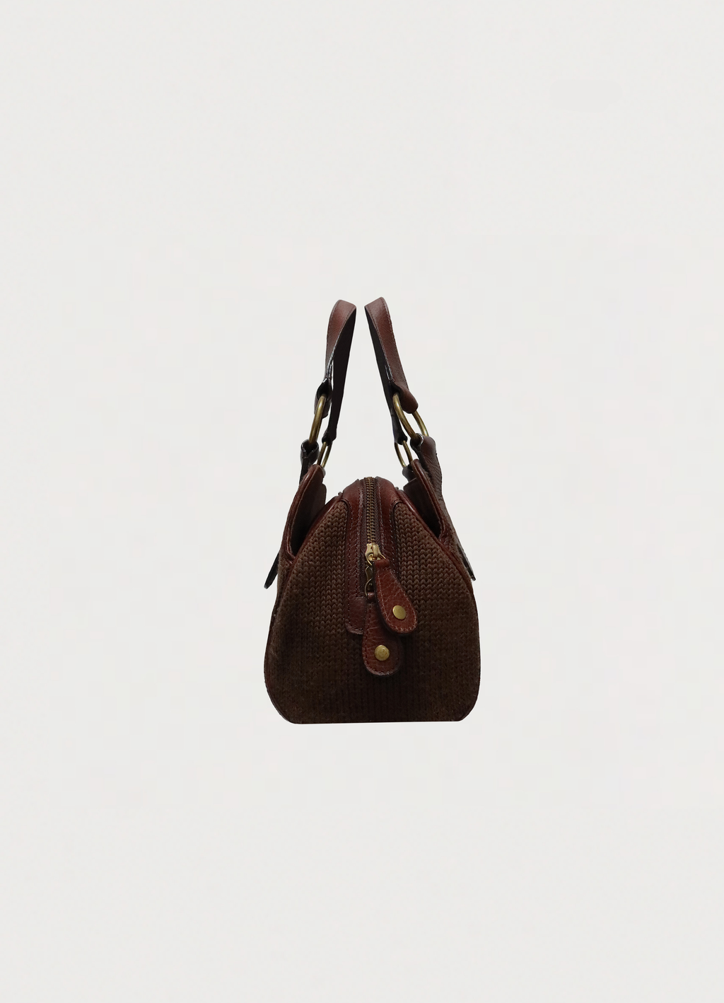 CABLE KNIT SHOULDER BAG