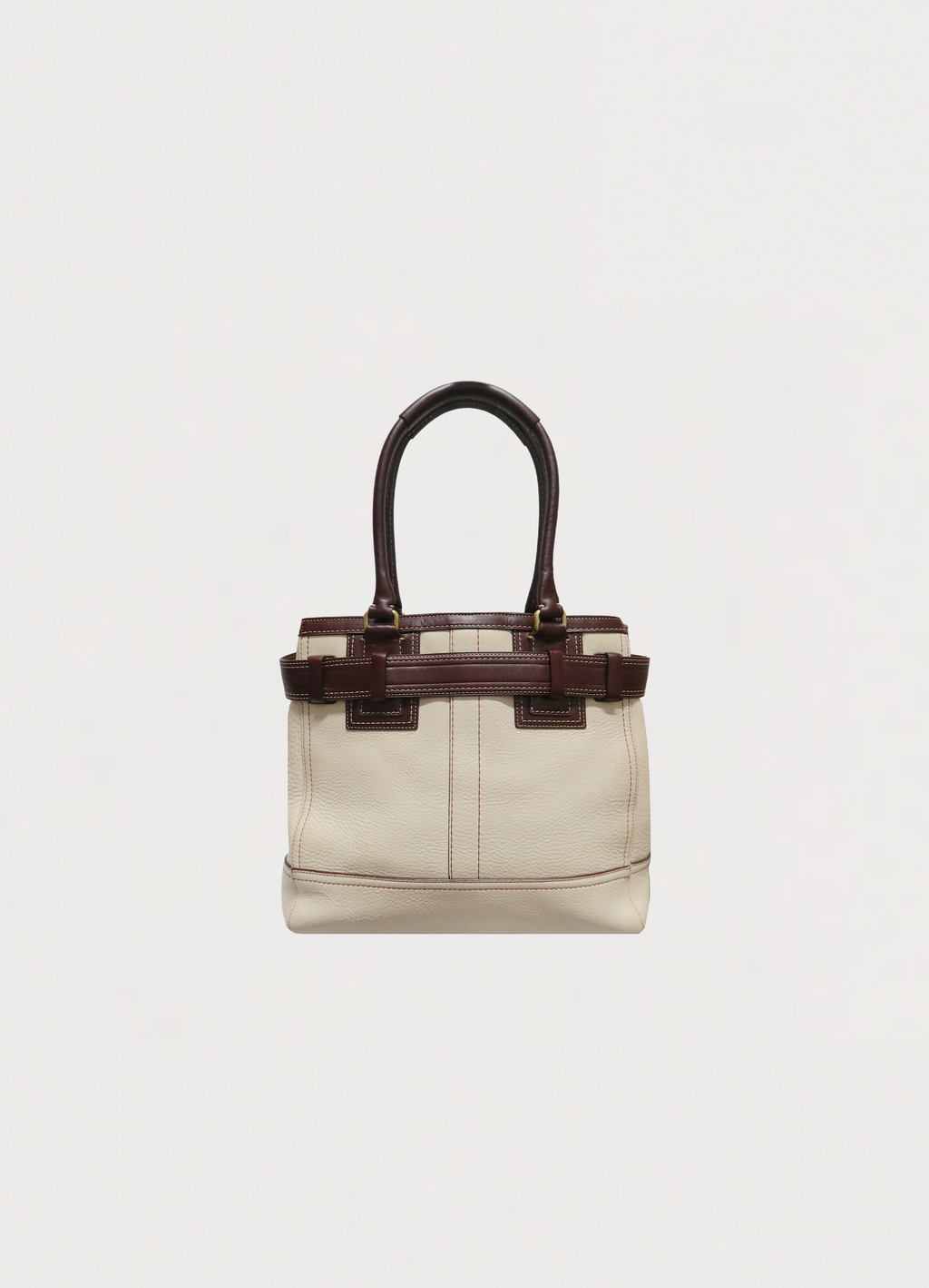 HAMPTONS LEATHER TOTE SHOULDER BAG