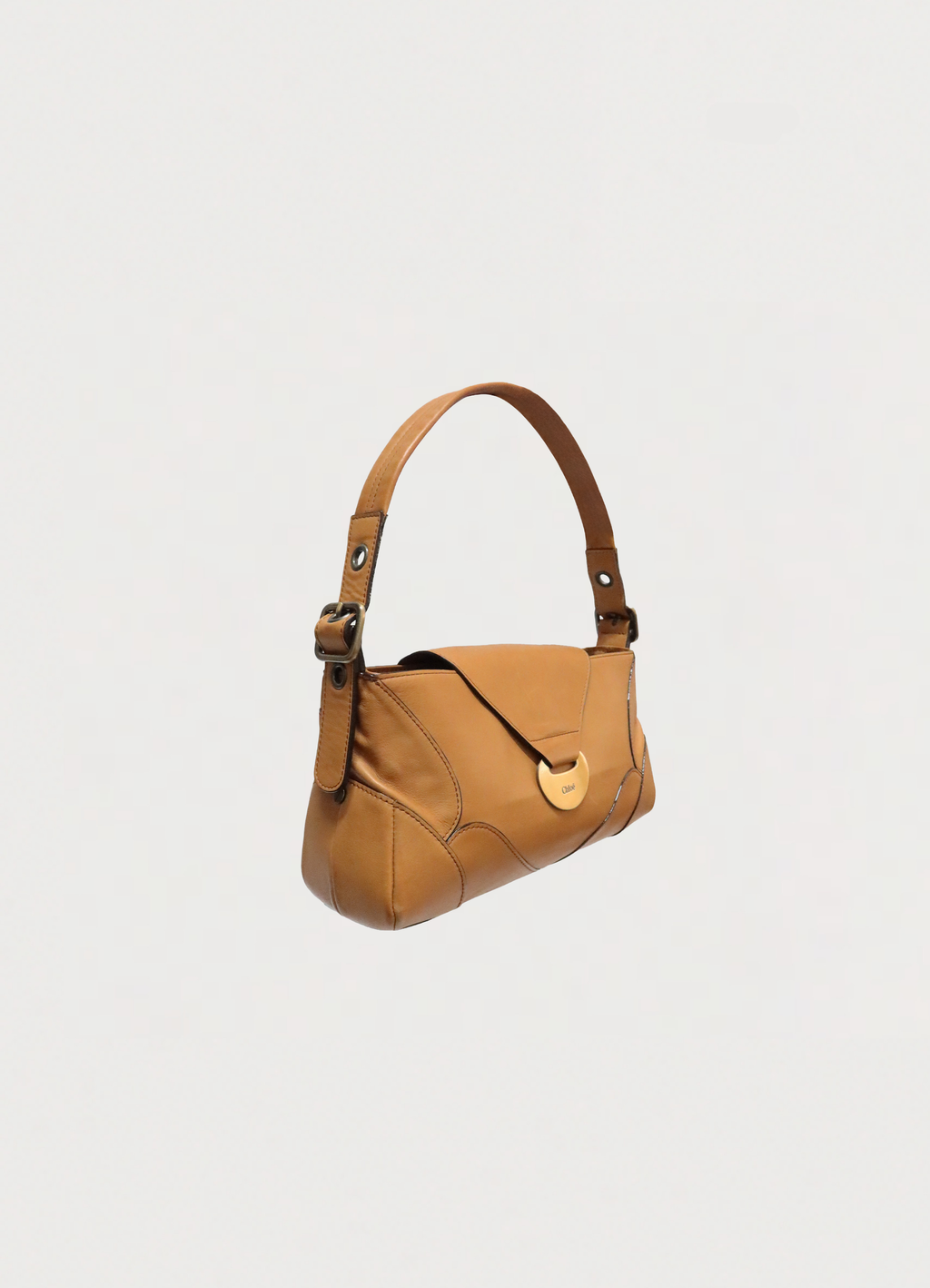LOGO PLAQUE SHOULDER BAG