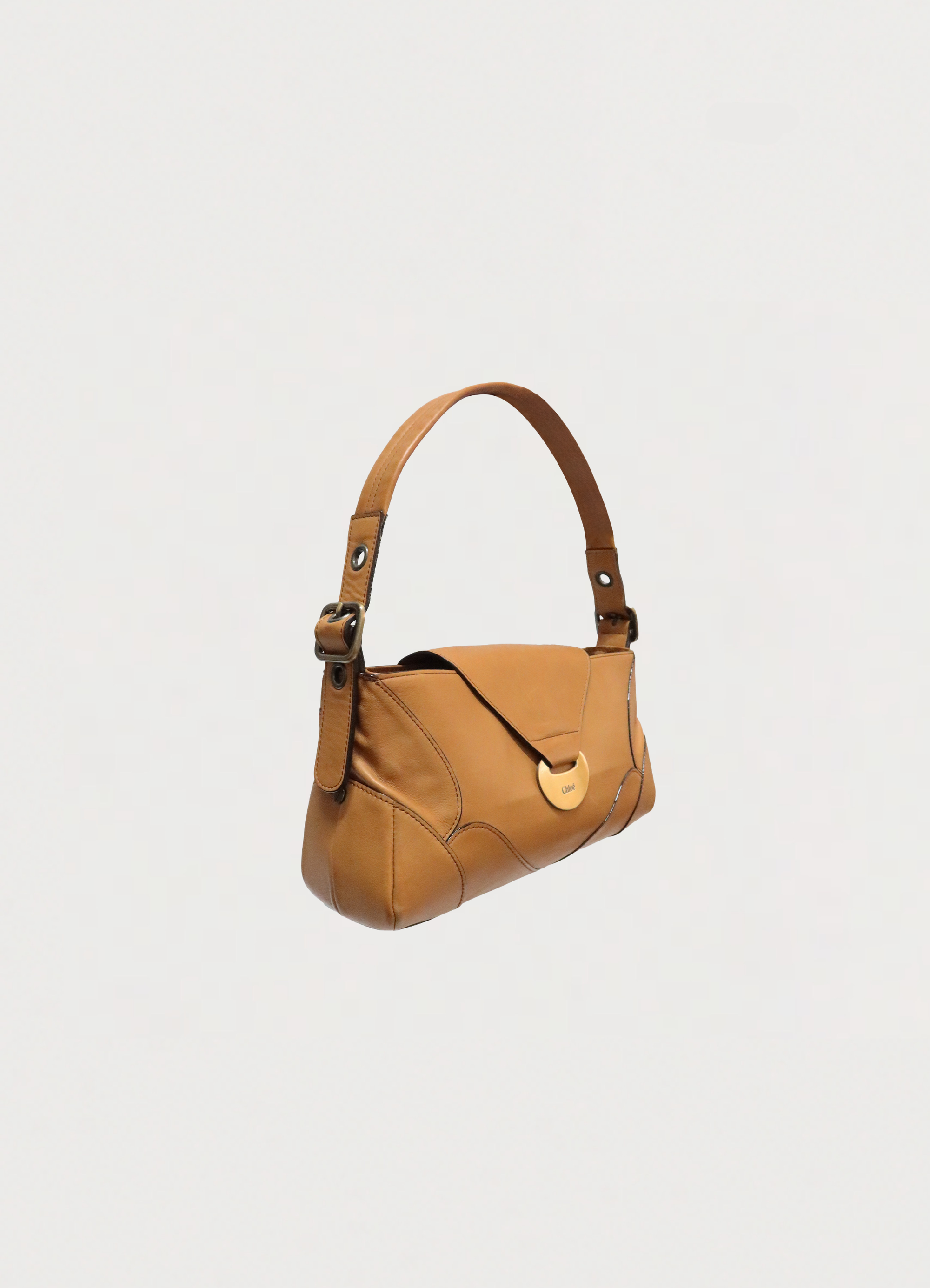 LOGO PLAQUE SHOULDER BAG