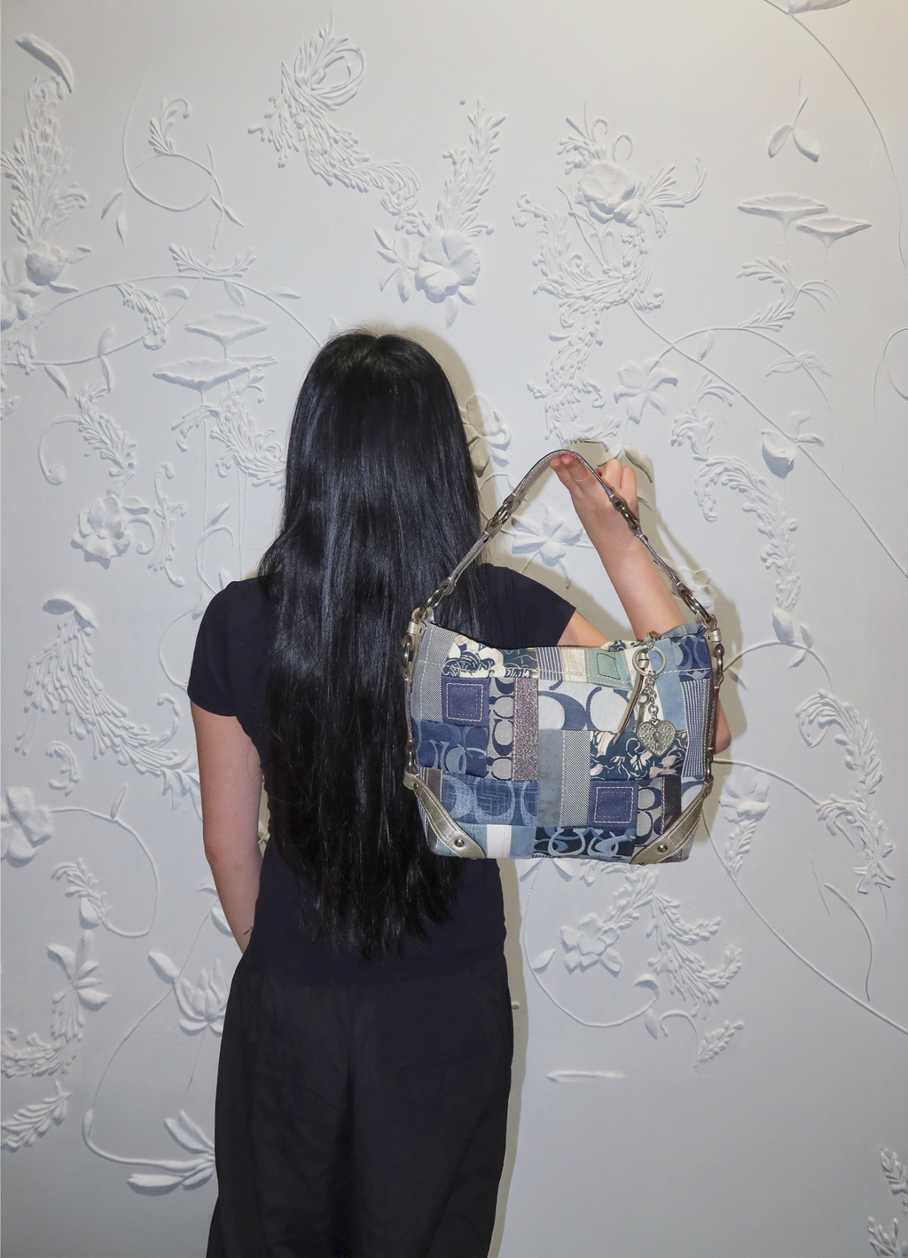 PATCHWORK CARLY SHOULDER BAG