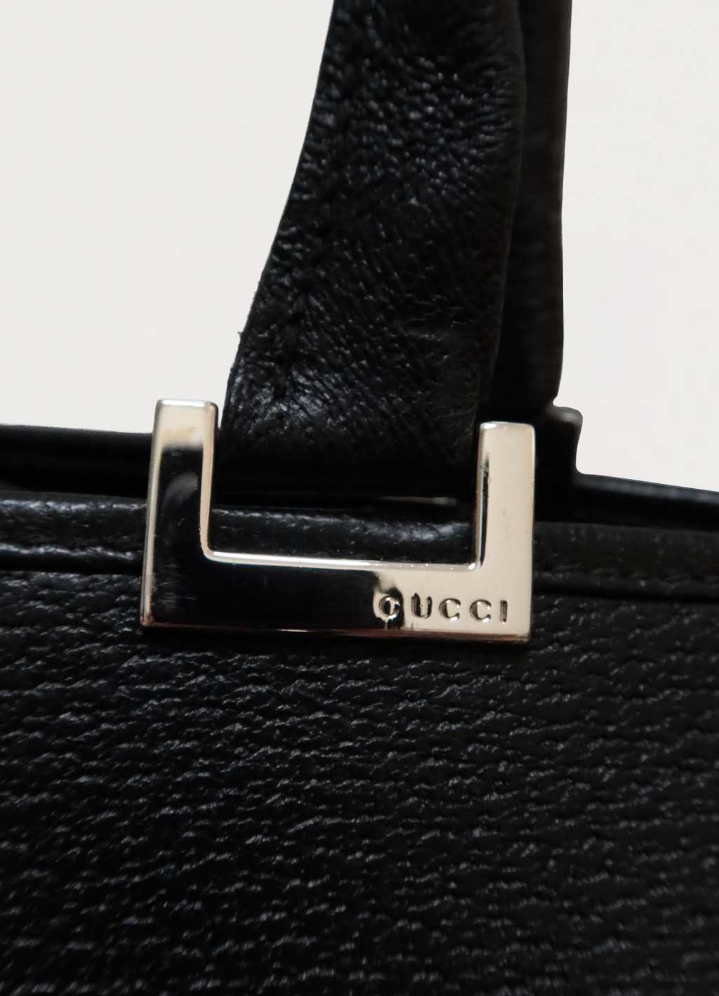 JACKIE LEATHER WORK TOTE BAG