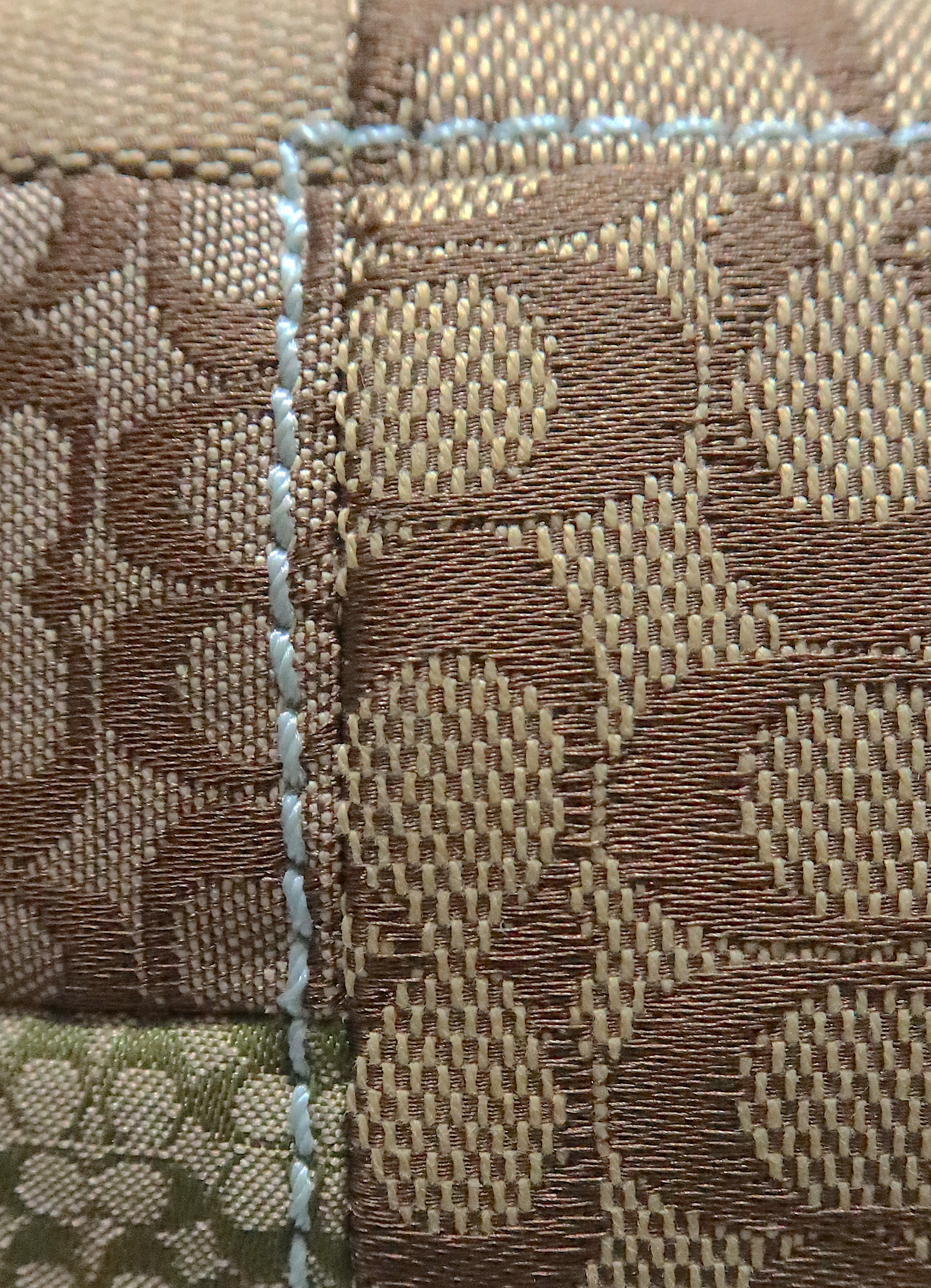 PATCHWORK PYTHON HOBO SHOULDER BAG